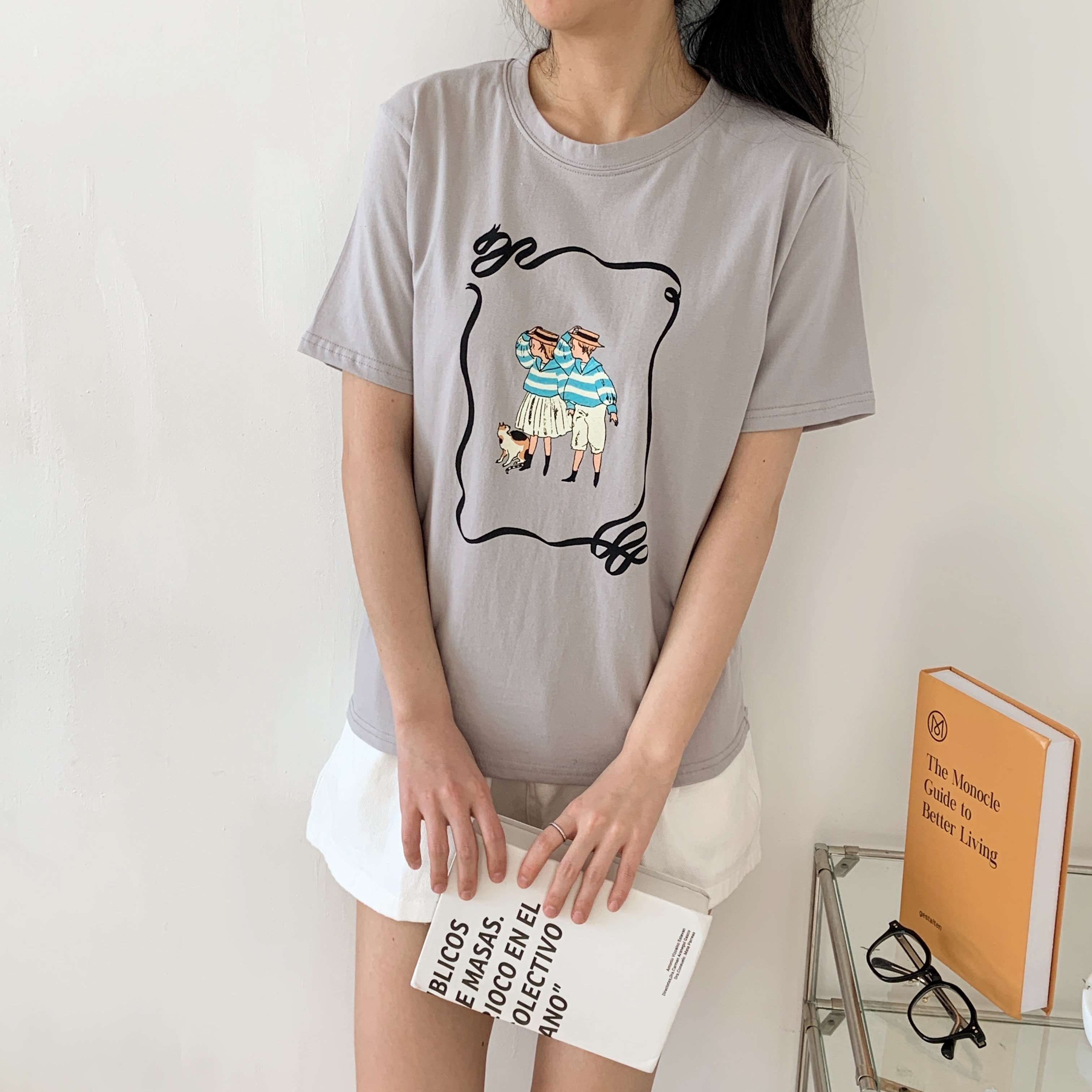 ルーズ半袖プリントTシャツ | 詳細画像11