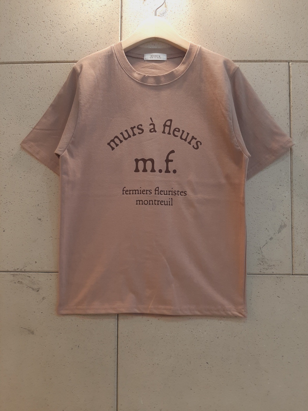 ルーズ半袖プリントカラーTシャツ | 詳細画像13