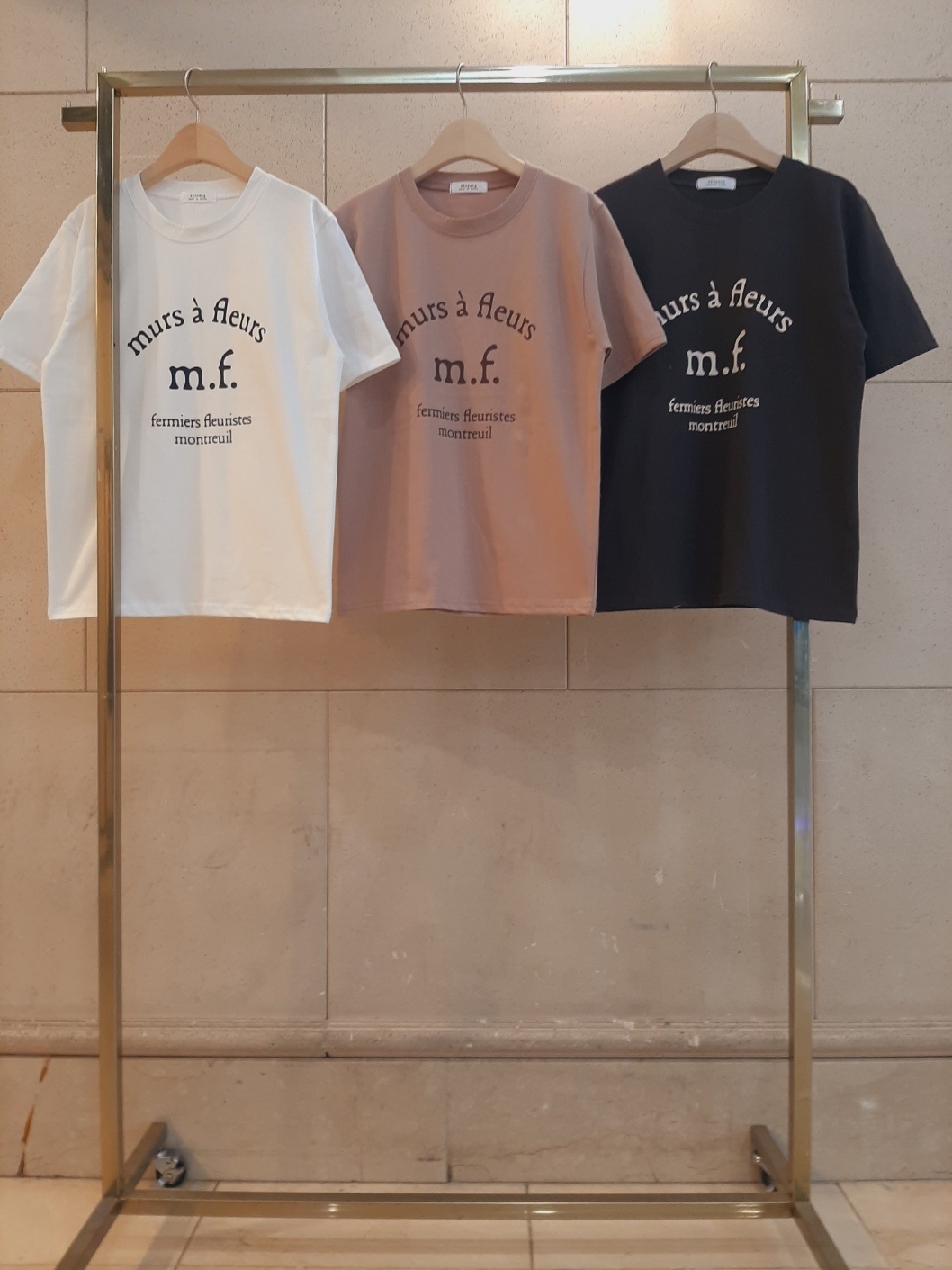 ルーズ半袖プリントカラーTシャツ | 詳細画像15