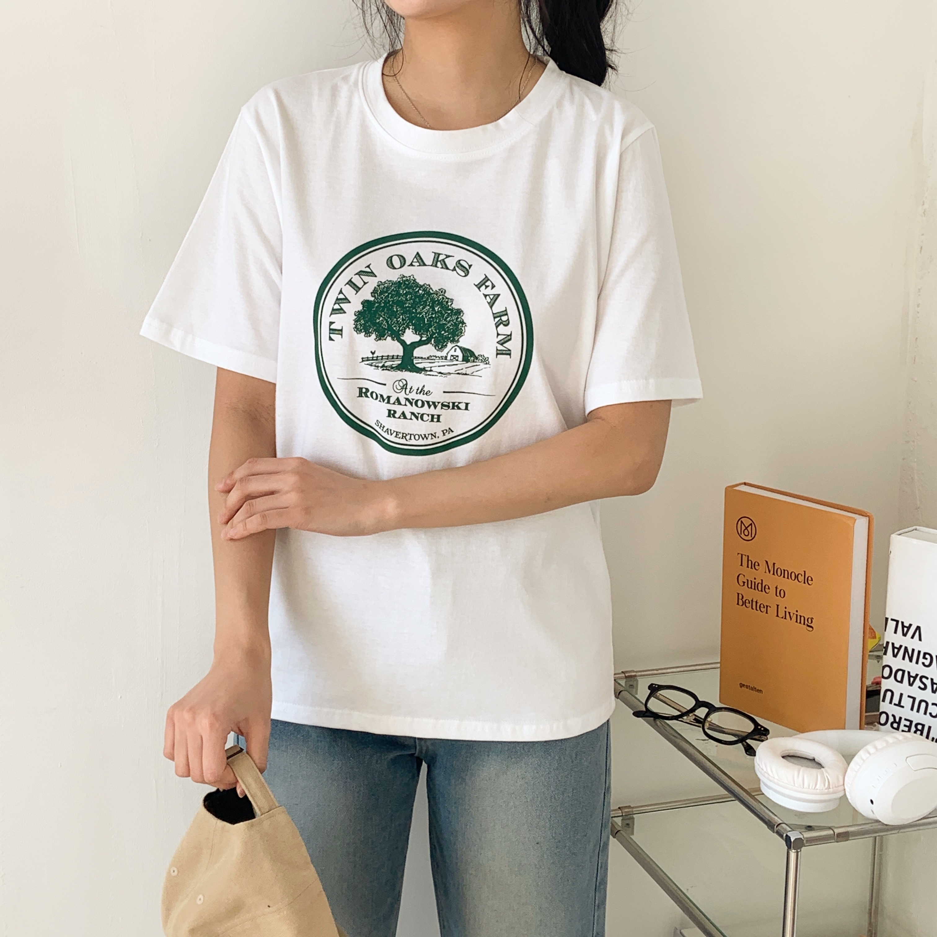 ルーズ半袖プリントTシャツ | 詳細画像3