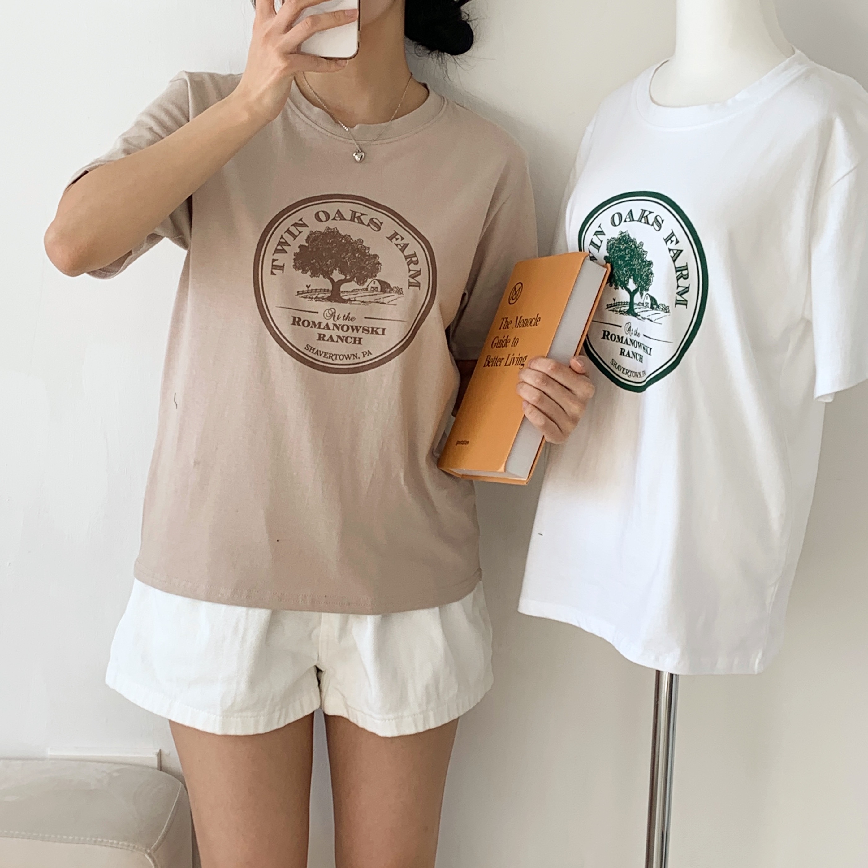 ルーズ半袖プリントTシャツ | 詳細画像10