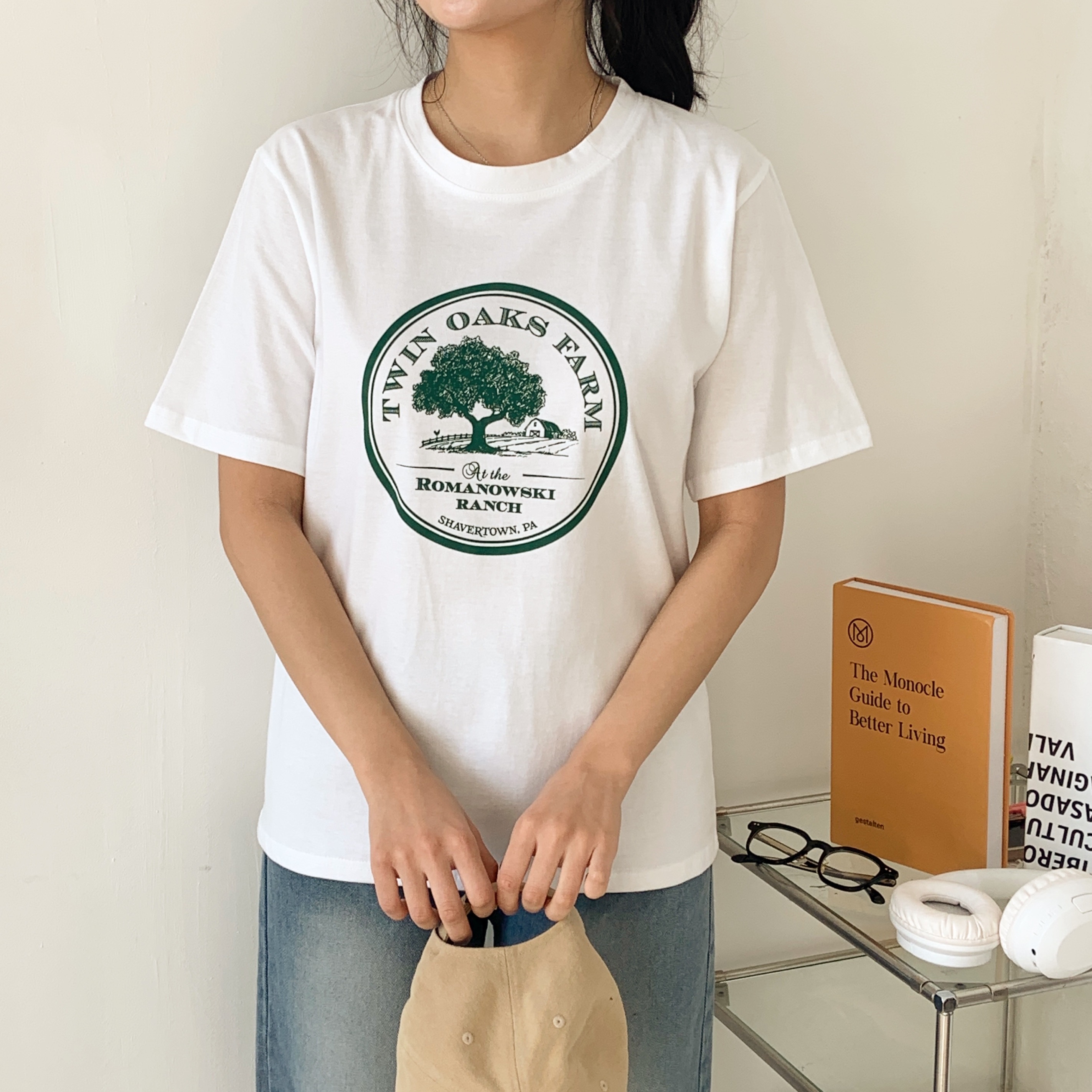 ルーズ半袖プリントTシャツ | 詳細画像12
