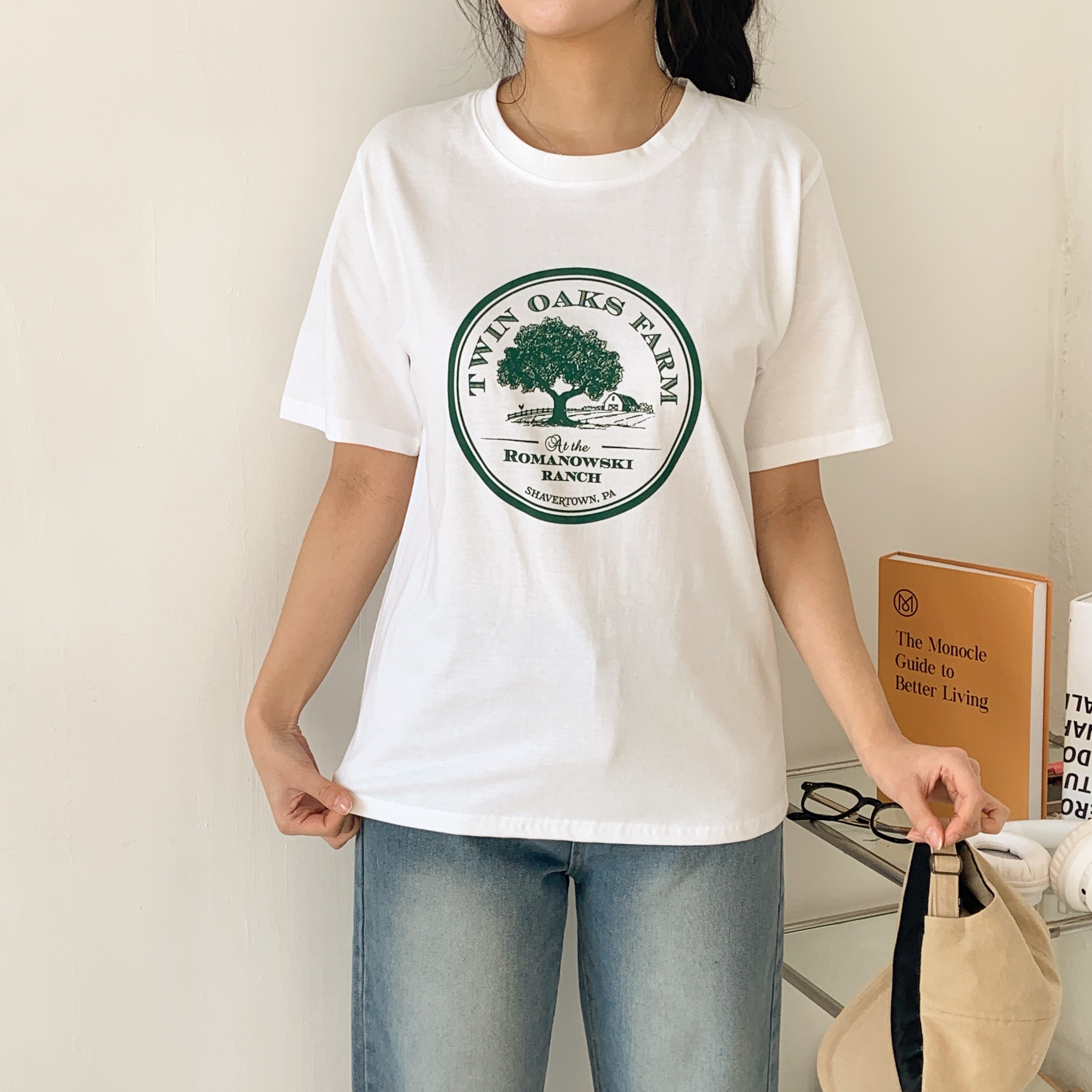 ルーズ半袖プリントTシャツ | 詳細画像13