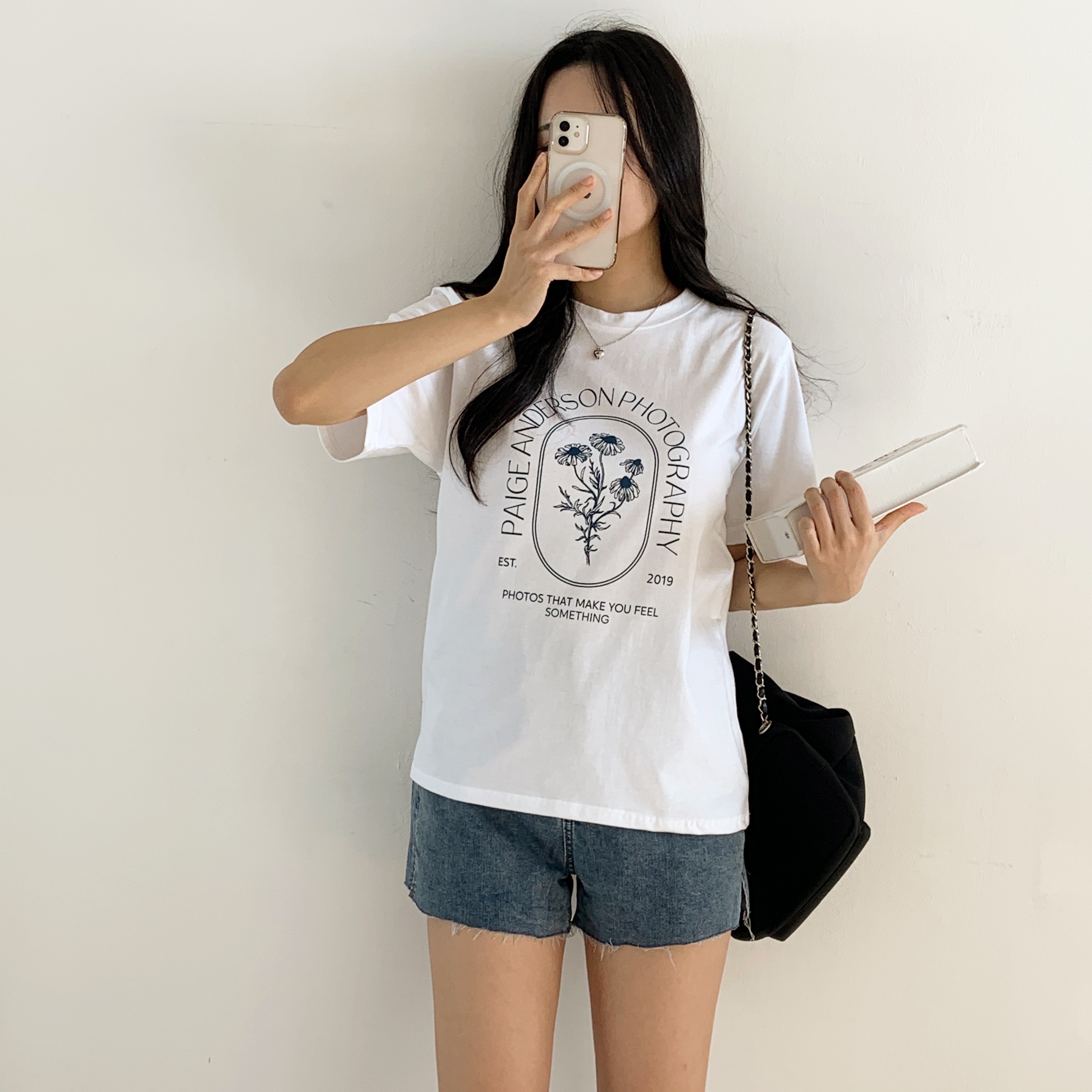 コットン半袖レタリングTシャツ | 詳細画像6