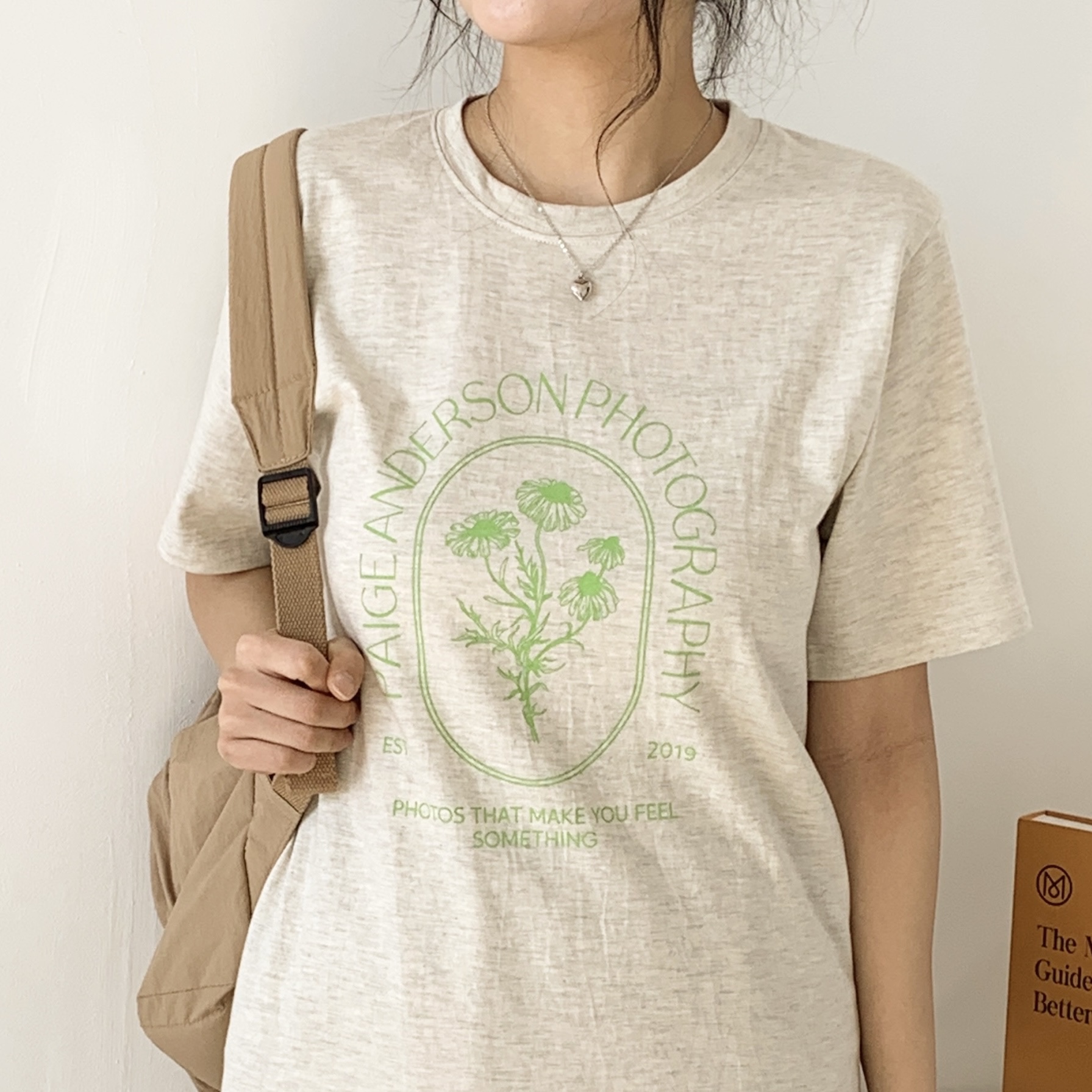 コットン半袖レタリングTシャツ | 詳細画像8