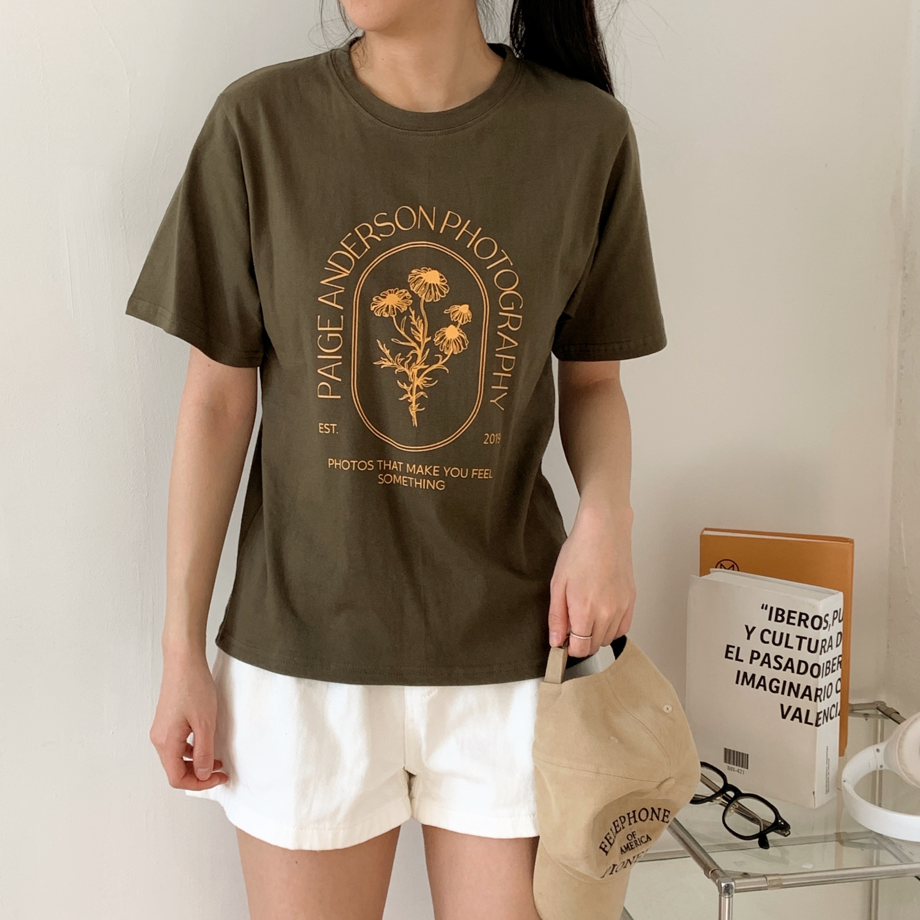 コットン半袖レタリングTシャツ | 詳細画像10