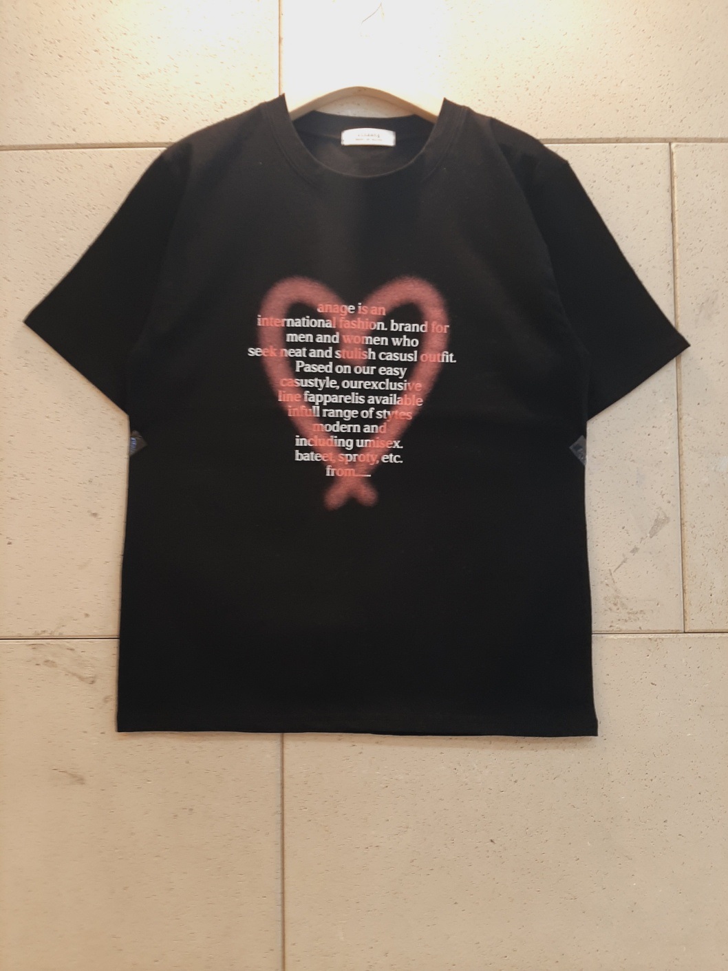 ラウンドネックプリントTシャツ | 詳細画像7
