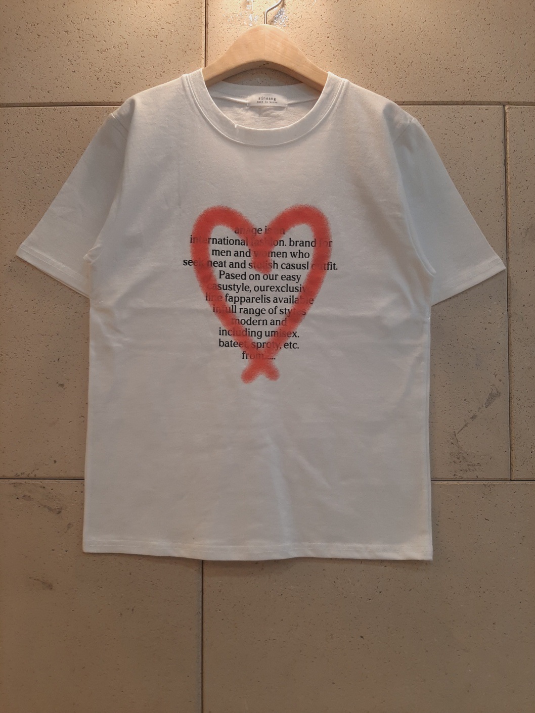 ラウンドネックプリントTシャツ | 詳細画像8