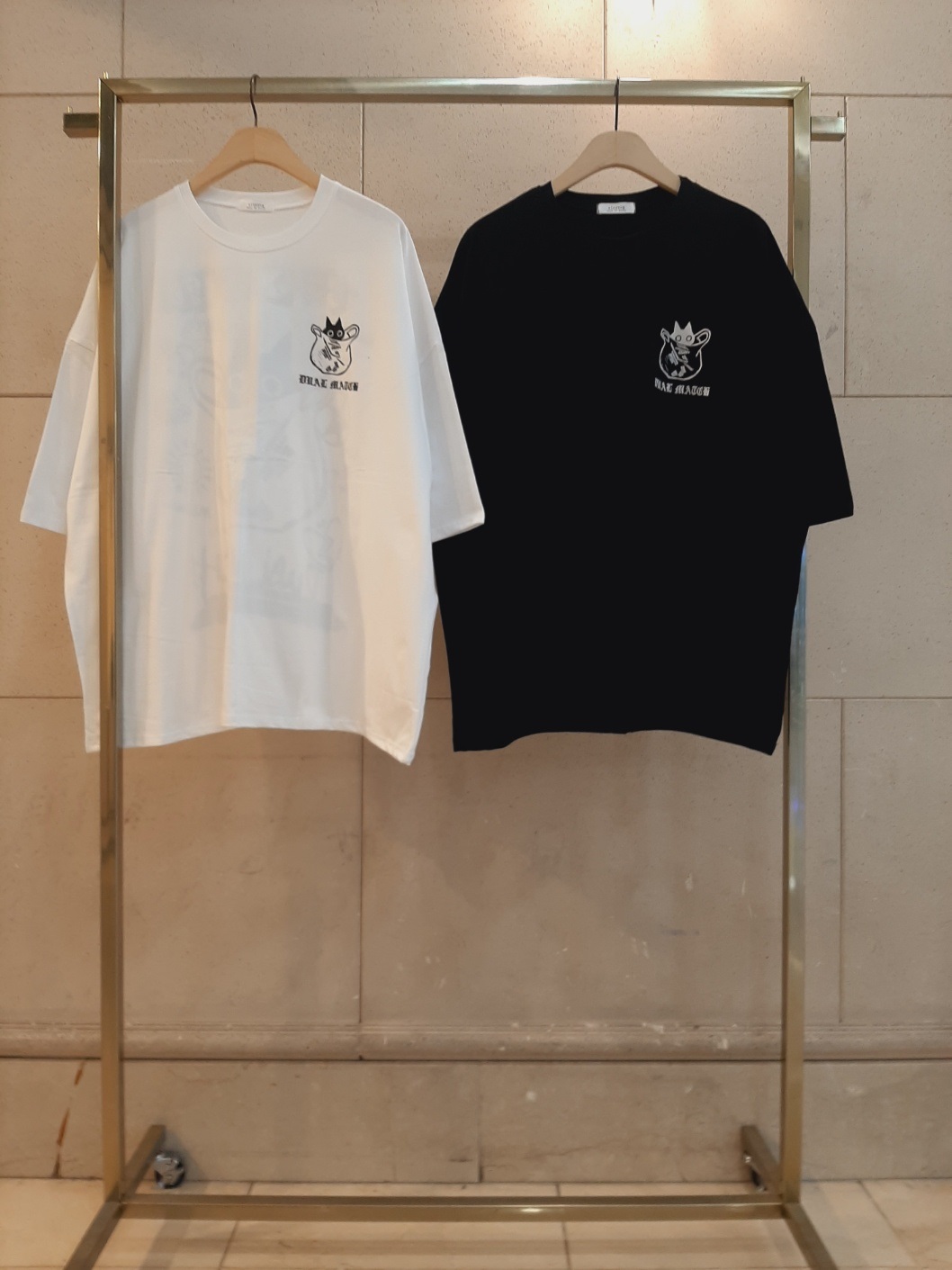 ラウンドネックボクシープリントTシャツ | 詳細画像7