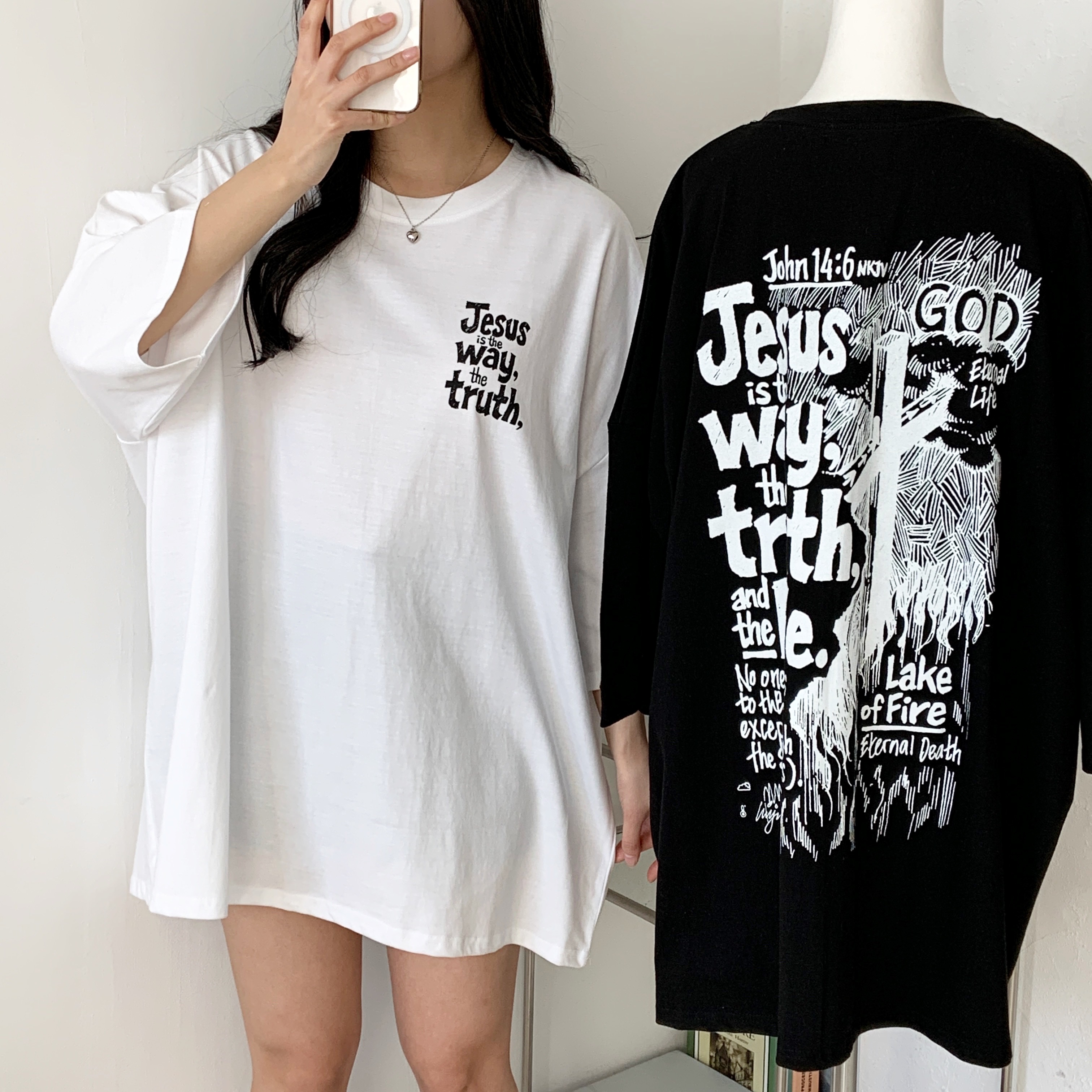 ボクシー半袖プリントTシャツ | 詳細画像4