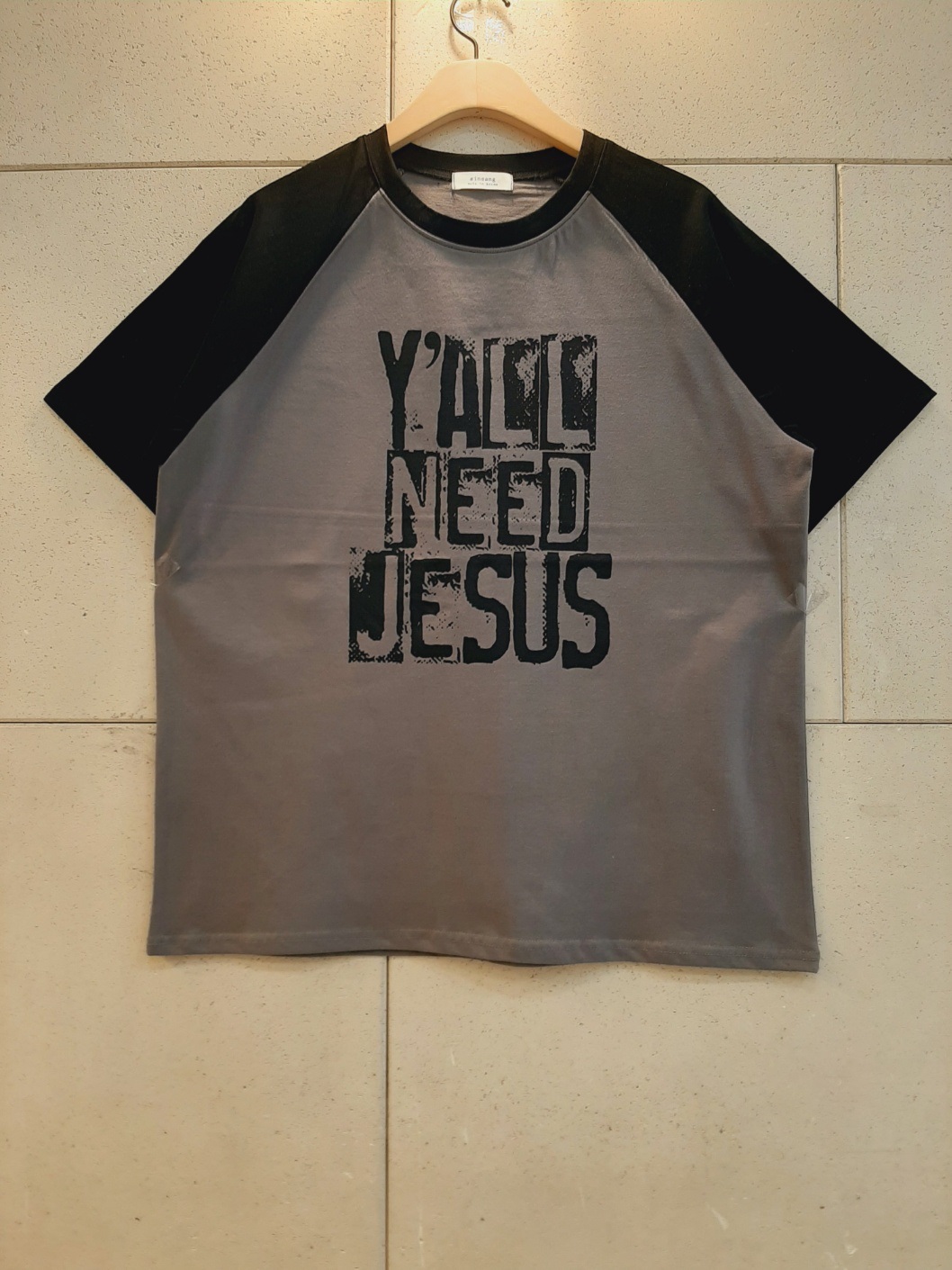 ラグラン半袖プリントTシャツ | 詳細画像5