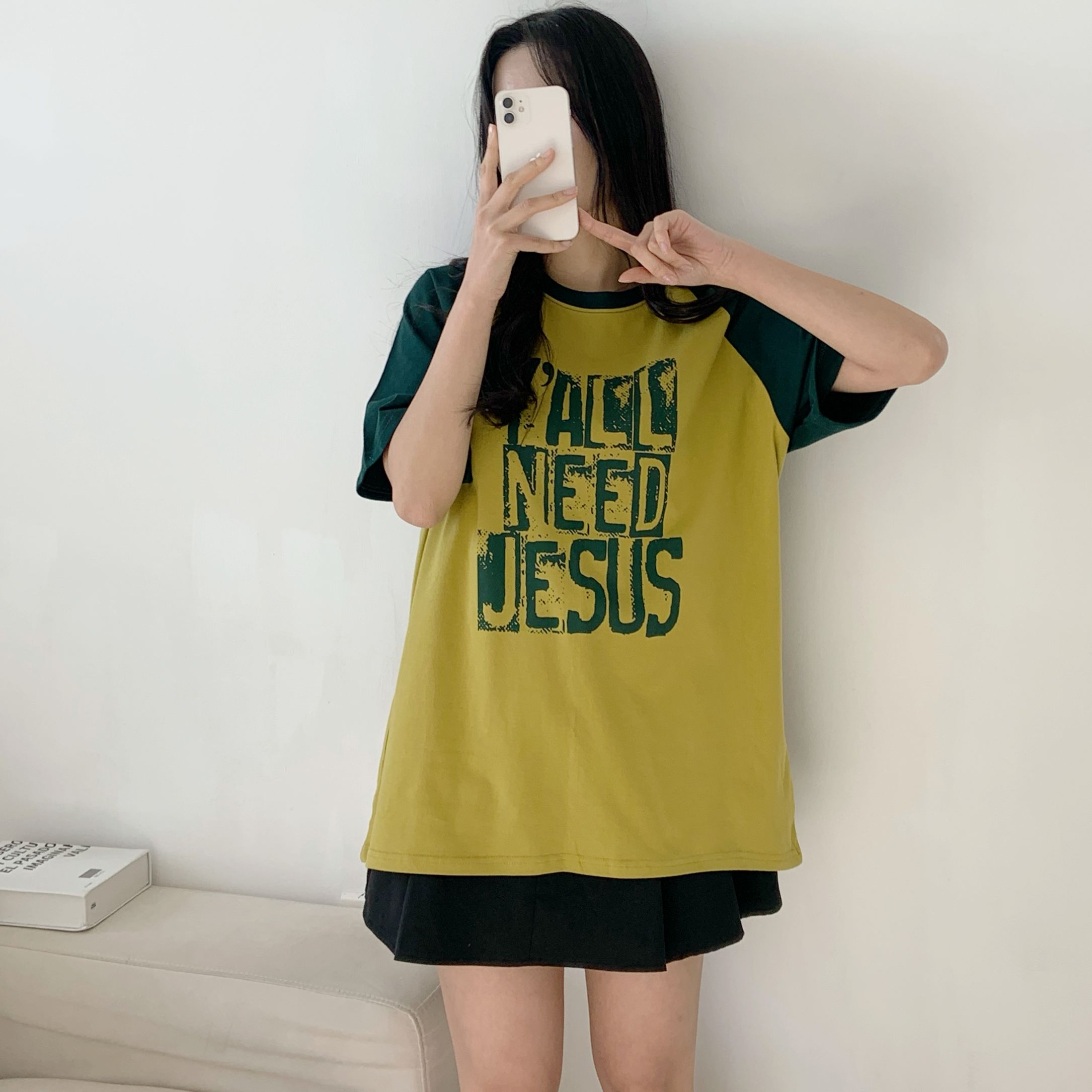ラグラン半袖プリントTシャツ | 詳細画像11