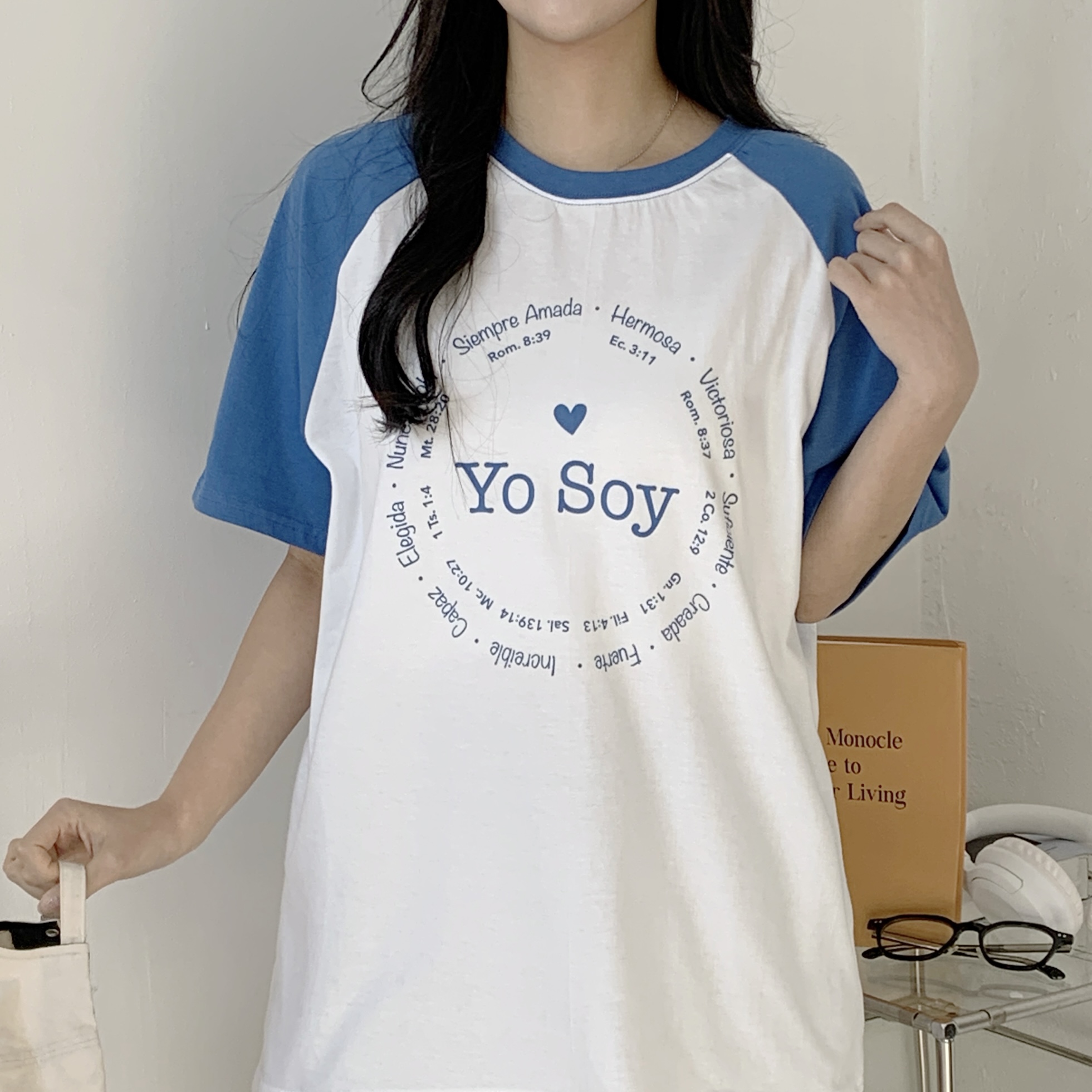 ラグラン半袖プリントTシャツ | 詳細画像2