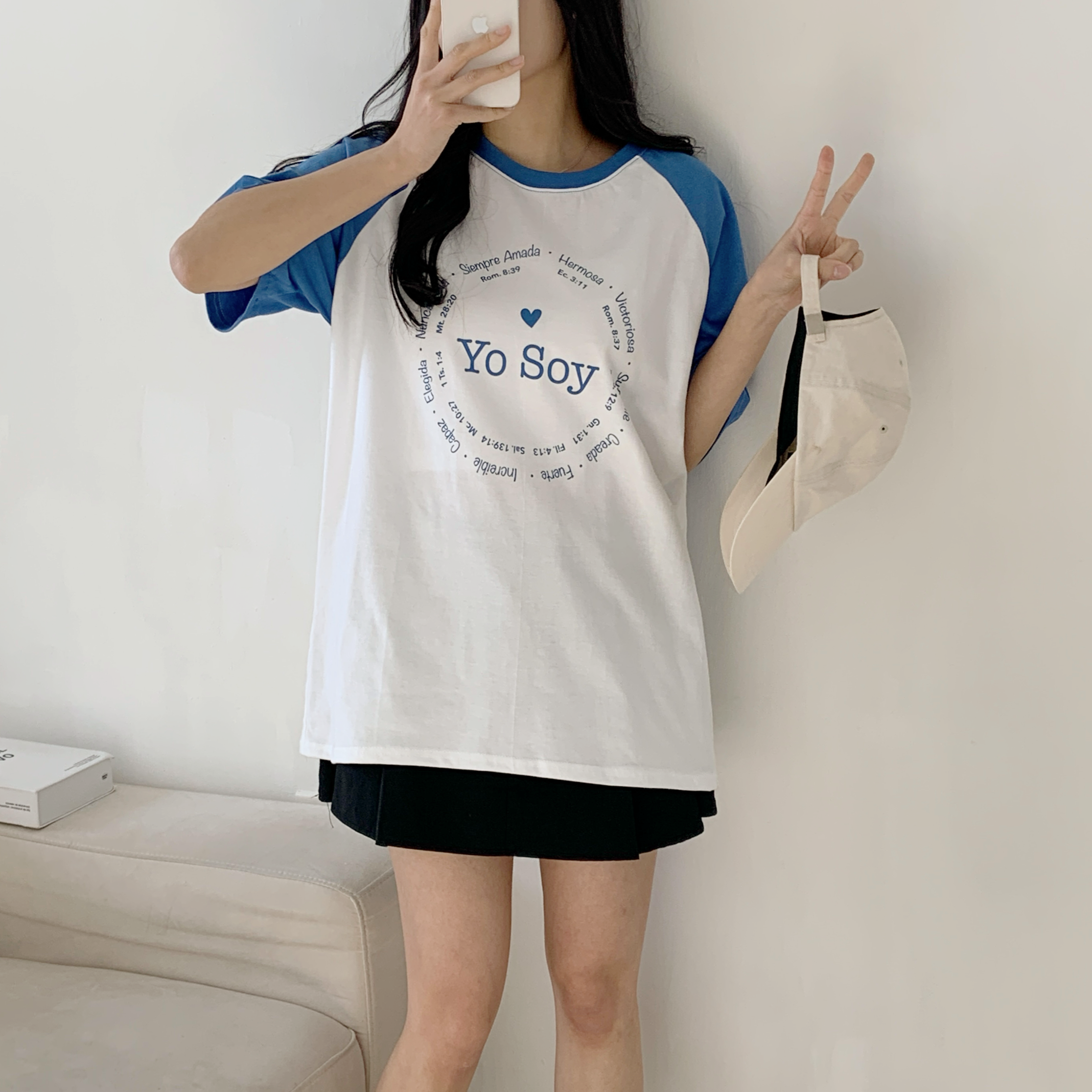 ラグラン半袖プリントTシャツ | 詳細画像4