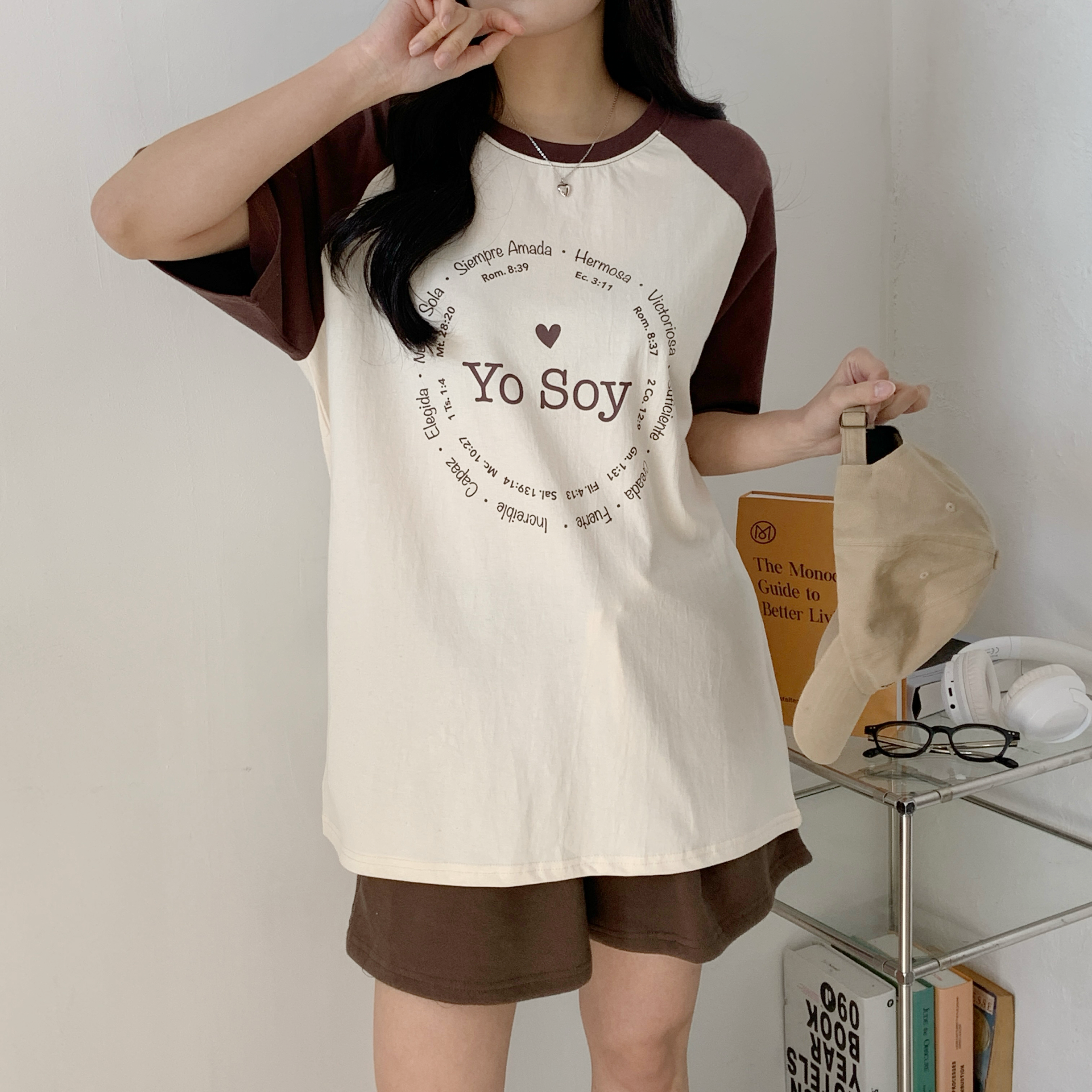 ラグラン半袖プリントTシャツ | 詳細画像10