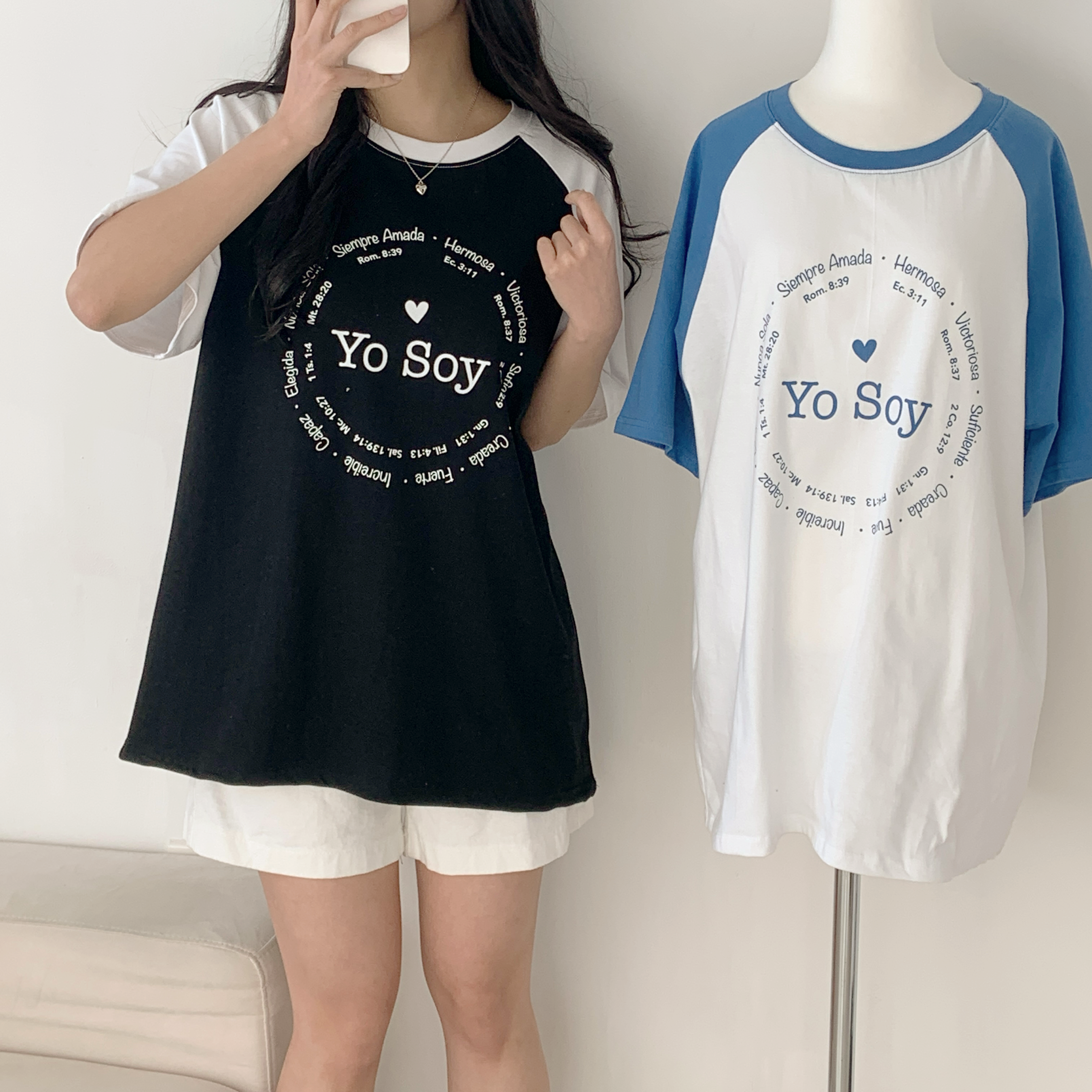 ラグラン半袖プリントTシャツ | 詳細画像11
