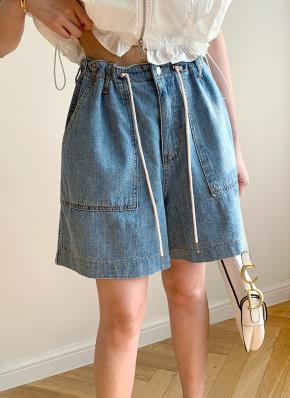 新品タグ付き DHOLIC バックゴムデニムジャケット minagram バックゴムデニムジャケット minagram - メルカリ
