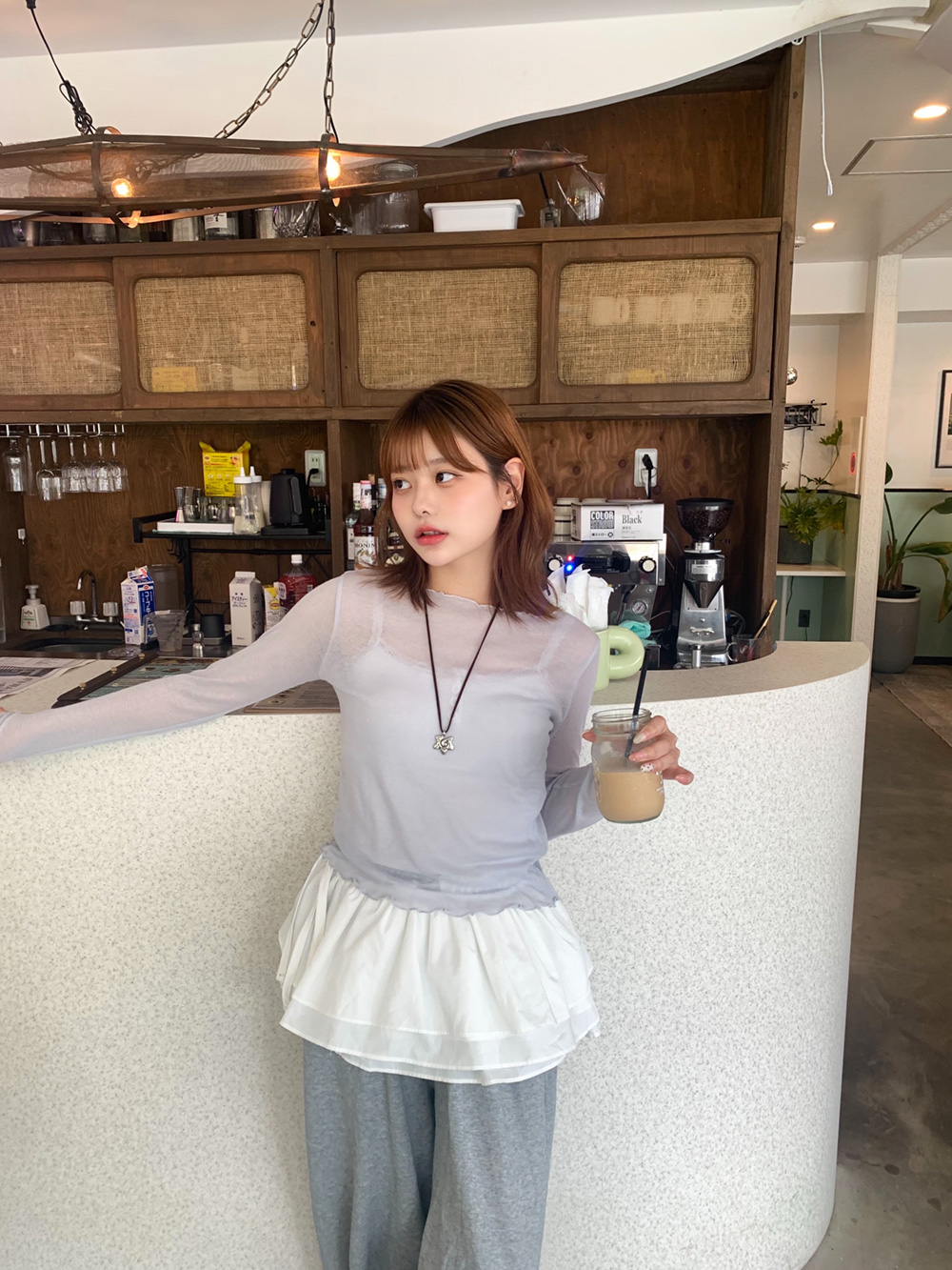 メロウネックシアーカットソー | 詳細画像2