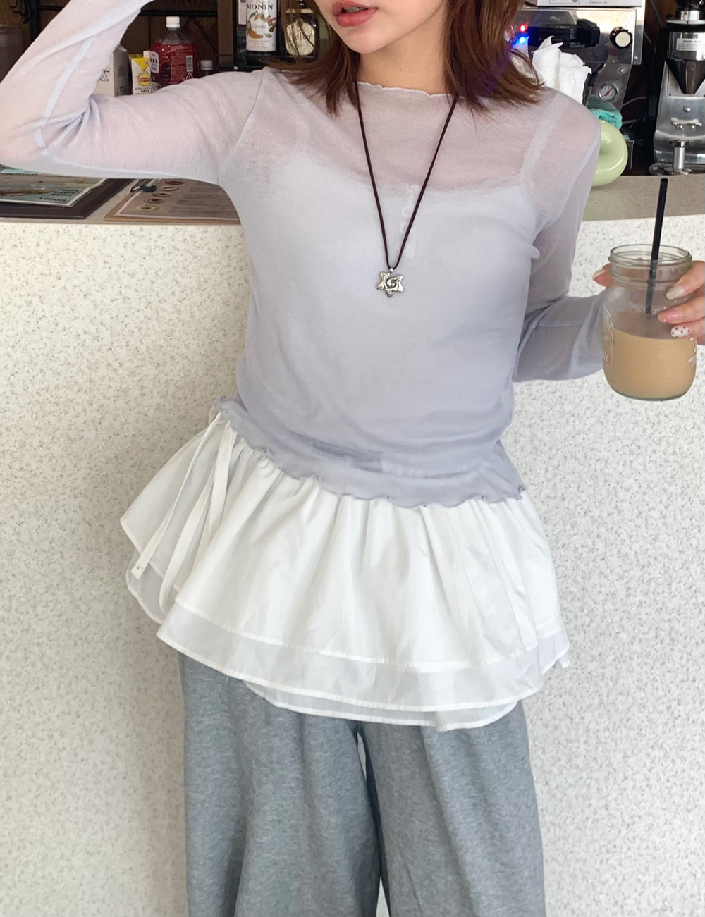 メロウネックシアーカットソー | 詳細画像4