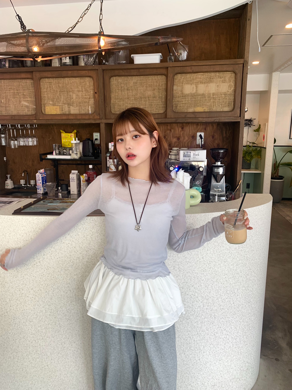 メロウネックシアーカットソー | 詳細画像5