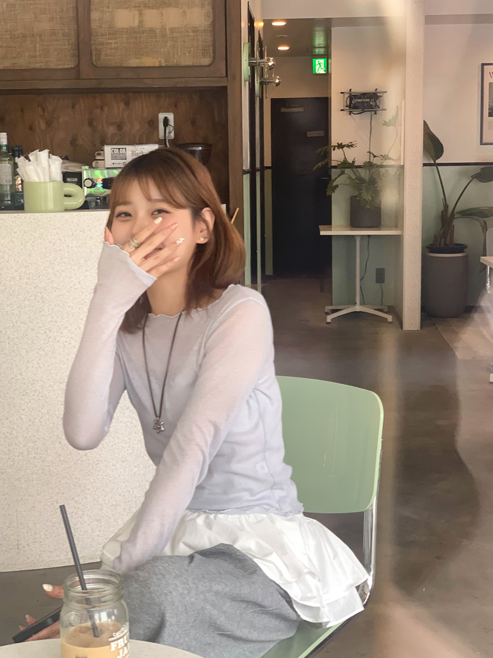 メロウネックシアーカットソー | 詳細画像8