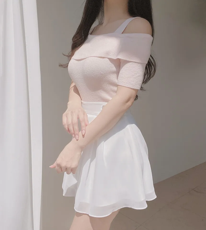 アンバランスネックニット | mirangmirang | 詳細画像9