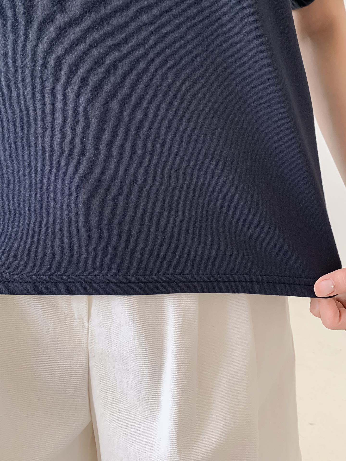 コットンラウンドネック半袖プリントTシャツ | 詳細画像19