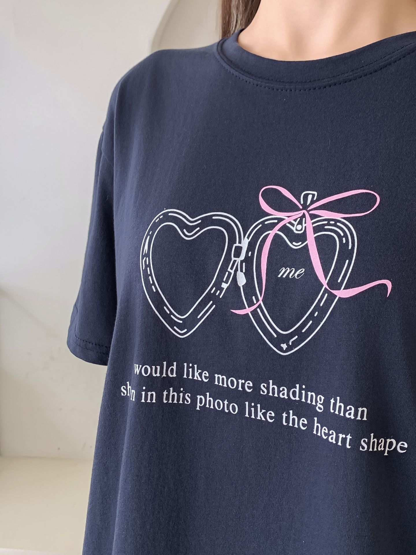 コットンラウンドネック半袖プリントTシャツ | 詳細画像18