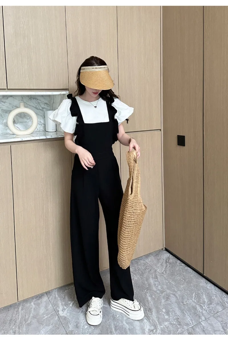フリルストレートオールインワン | 詳細画像1