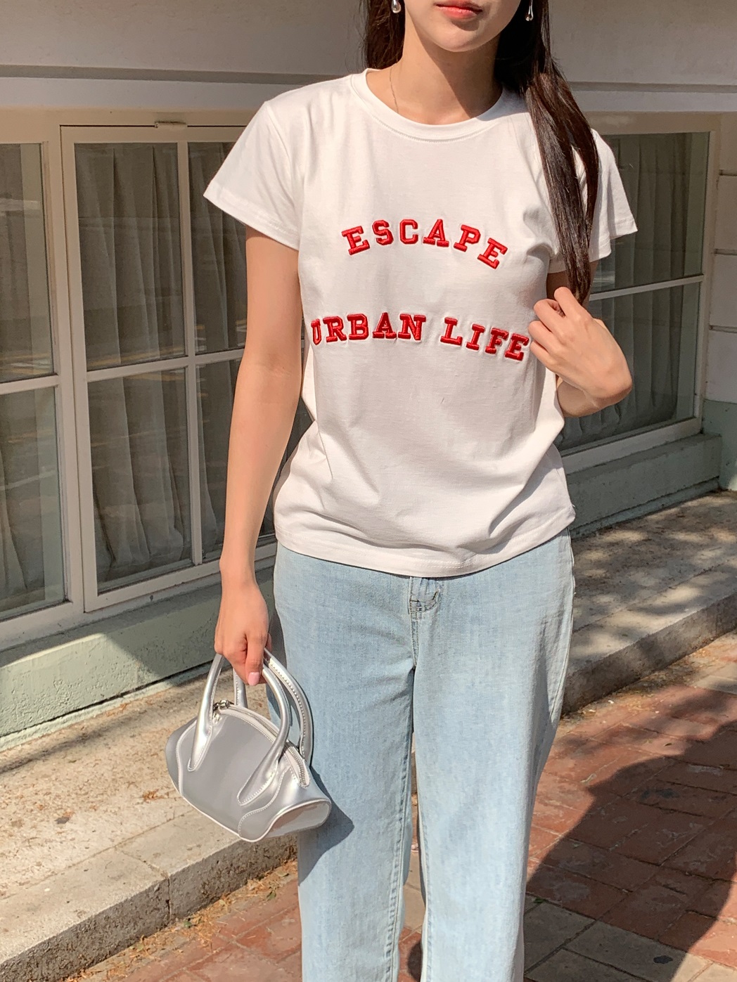 レタリング刺繍Tシャツ | 詳細画像15