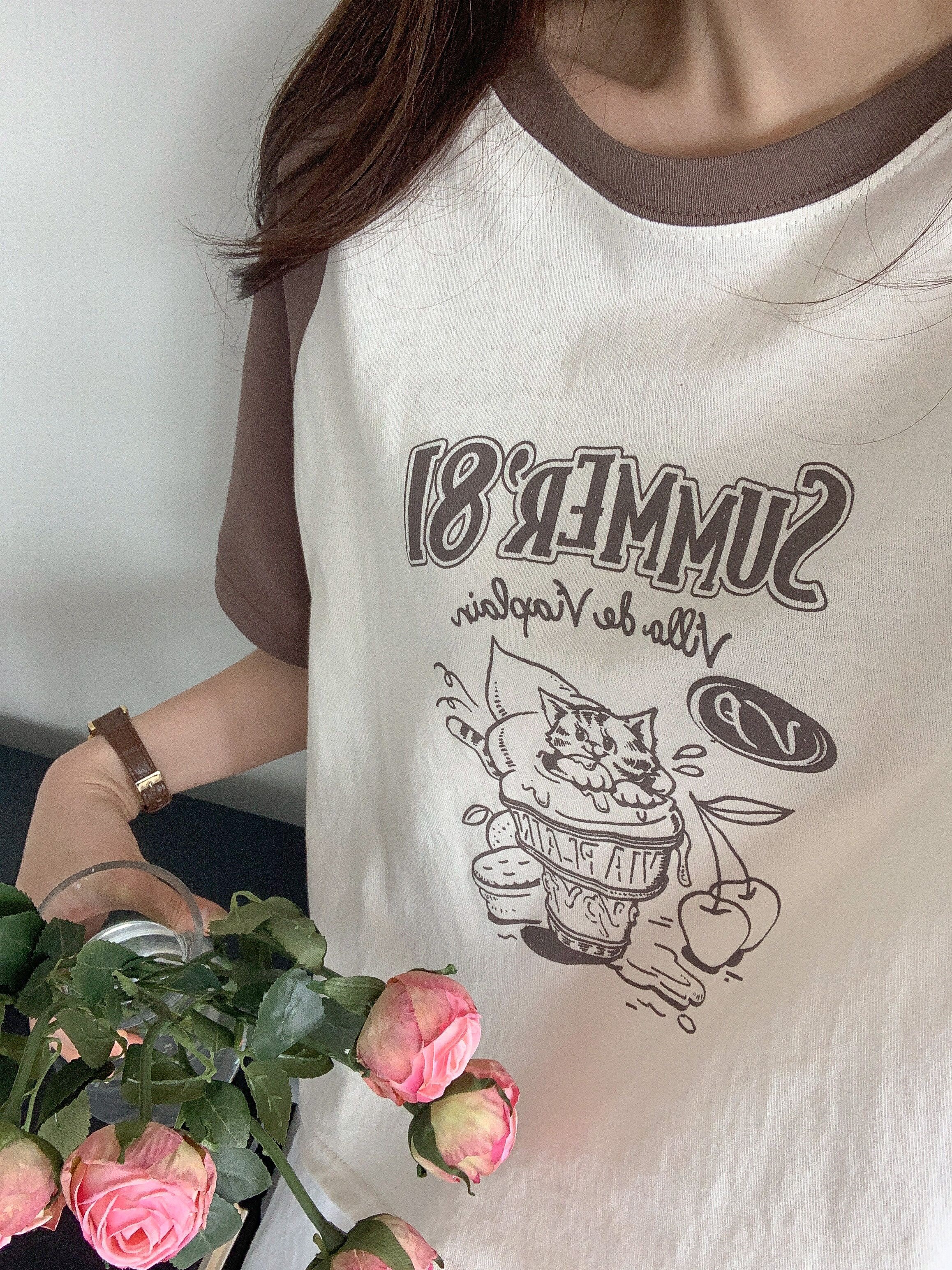 ラグランプリントTシャツ | 詳細画像3