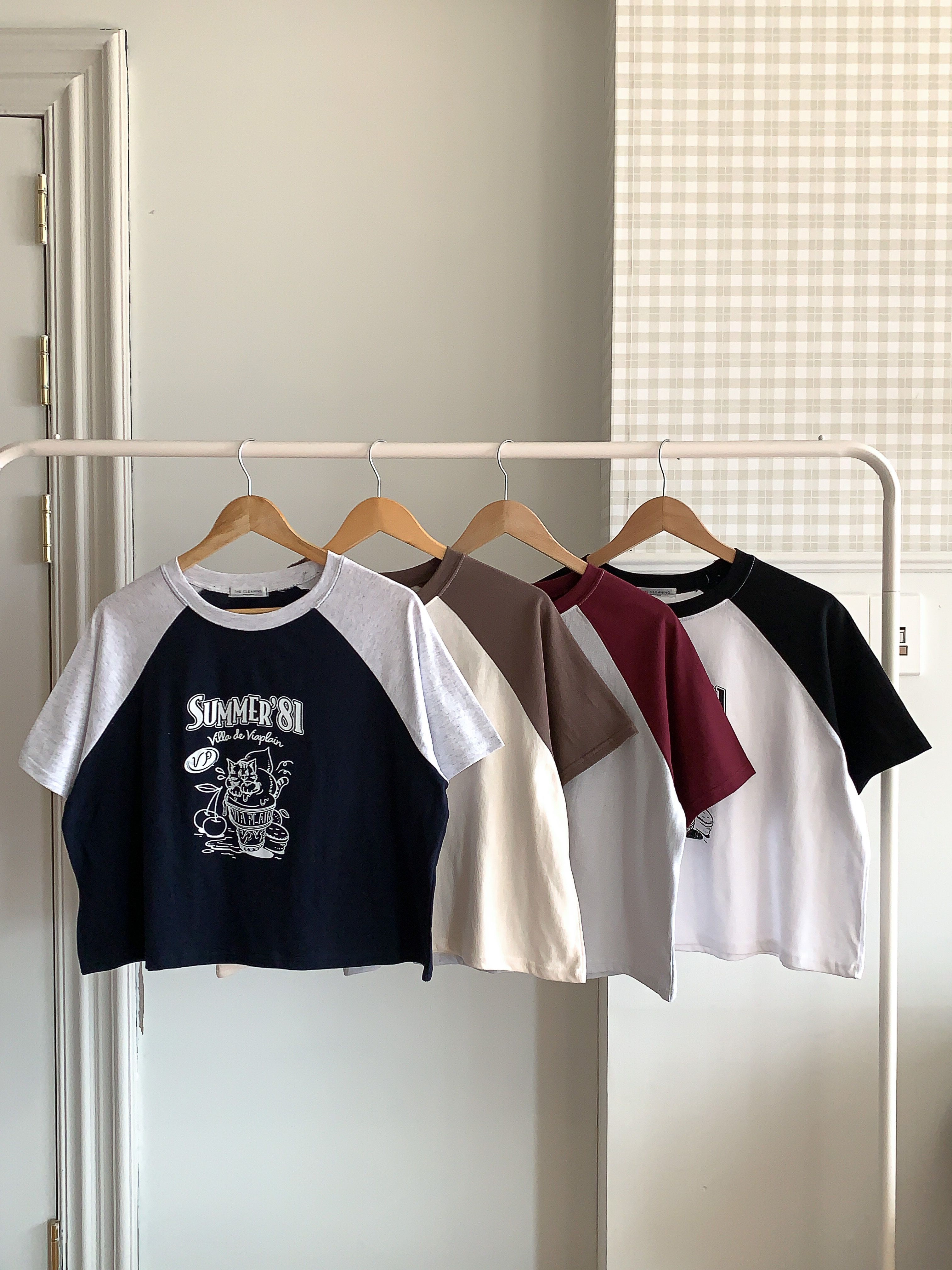 ラグランプリントTシャツ | 詳細画像8