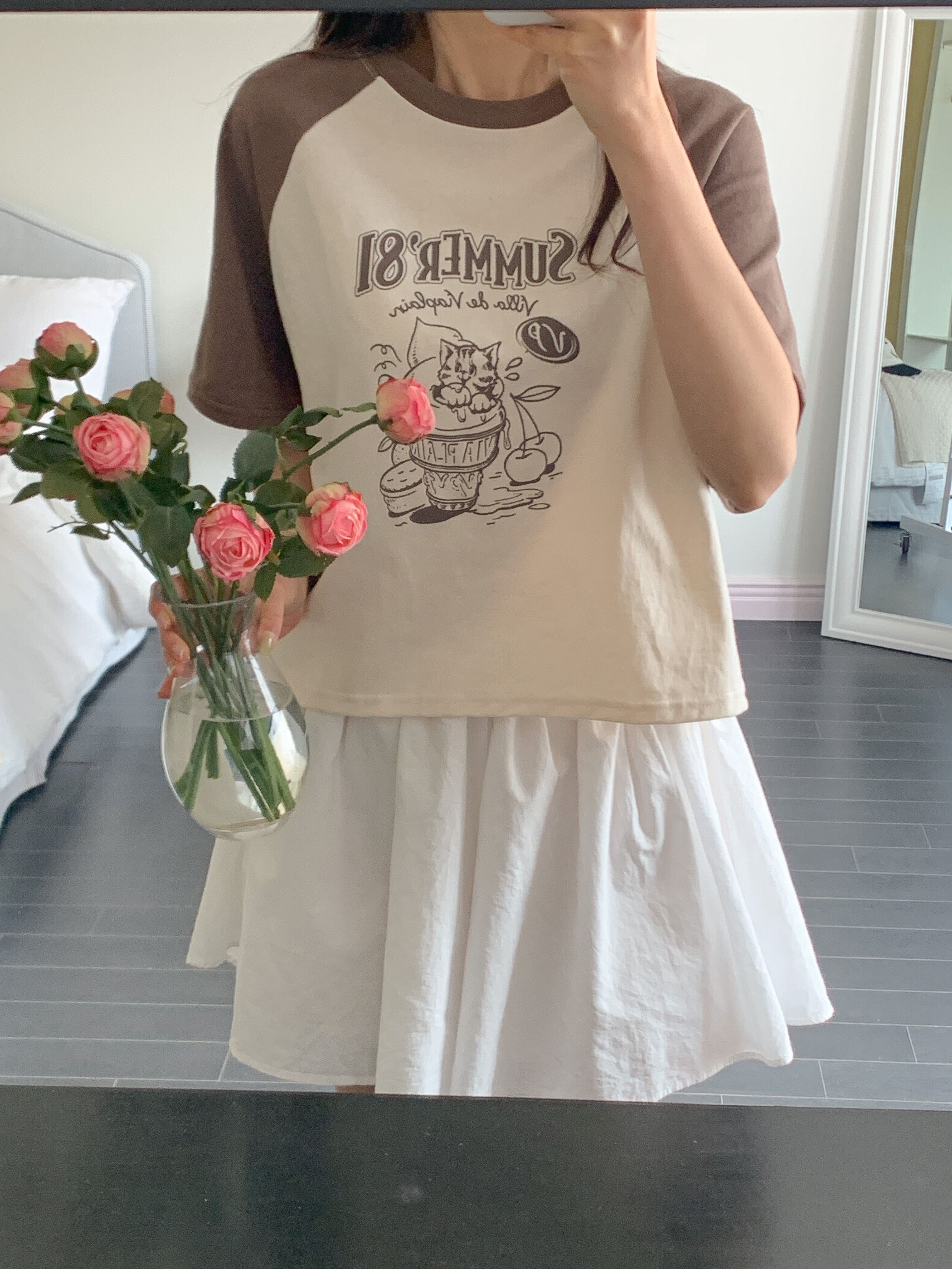 ラグランプリントTシャツ | 詳細画像16