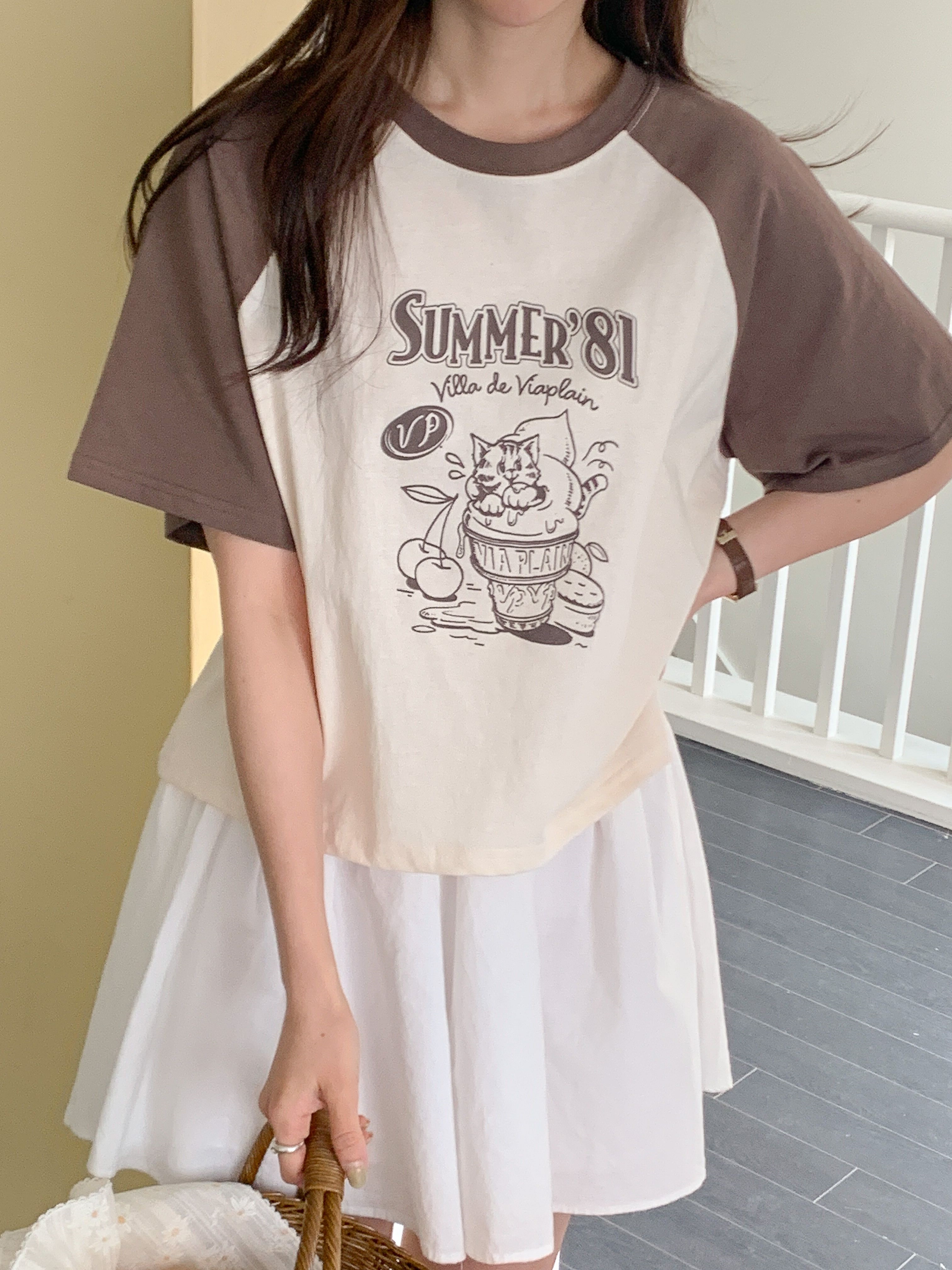 ラグランプリントTシャツ | 詳細画像20