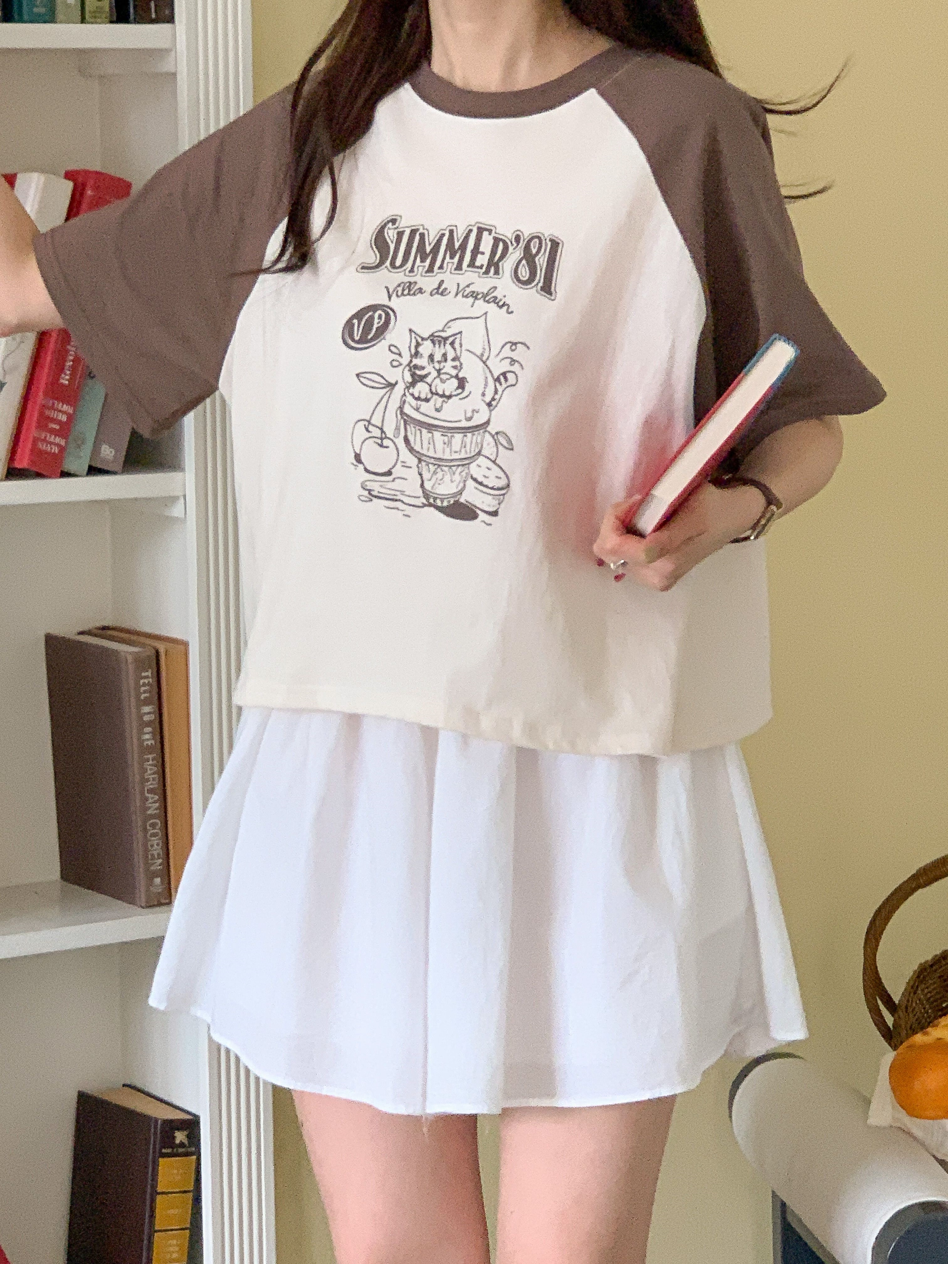 ラグランプリントTシャツ | 詳細画像21