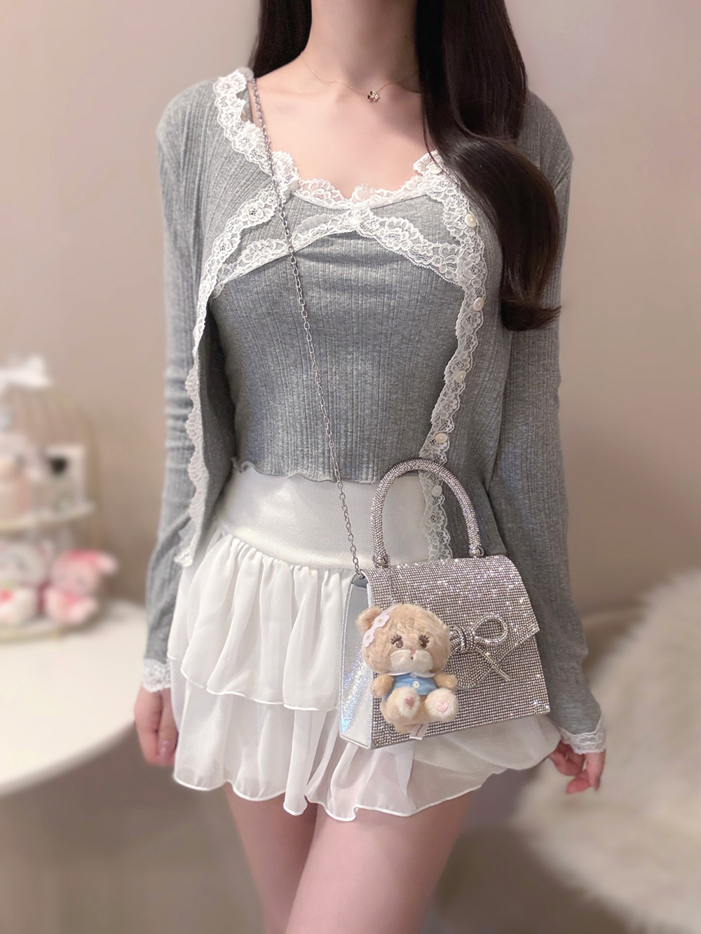 フリルティアードミニスカート | 詳細画像5