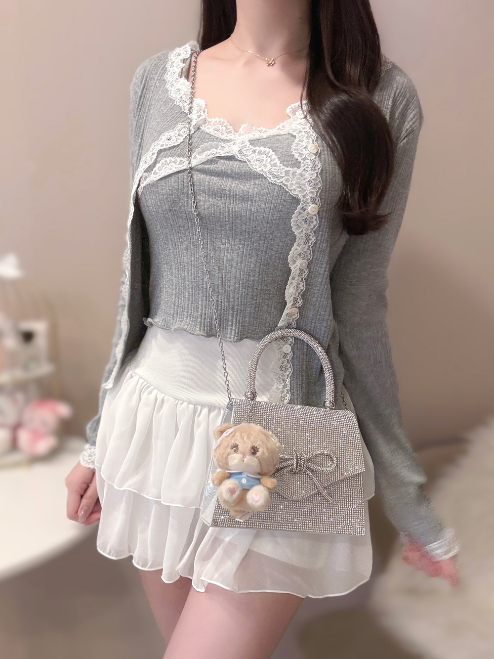 フリルティアードミニスカート | 詳細画像6