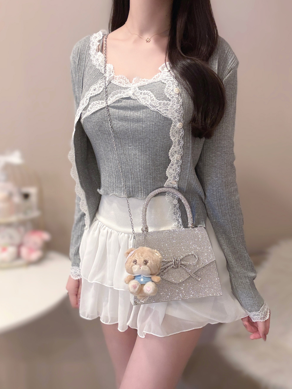 フリルティアードミニスカート | 詳細画像8