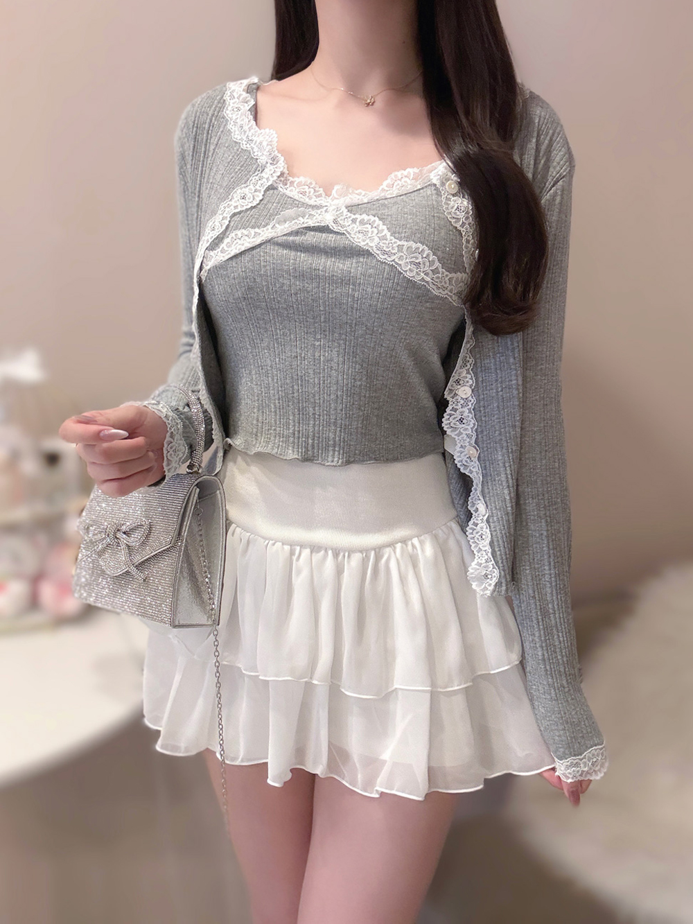 フリルティアードミニスカート | 詳細画像10