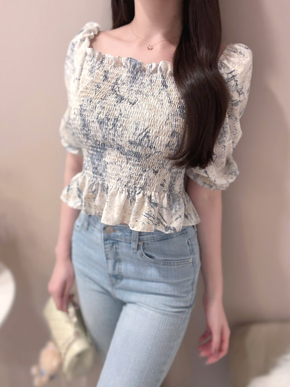 カラースモークブラウス | 詳細画像6