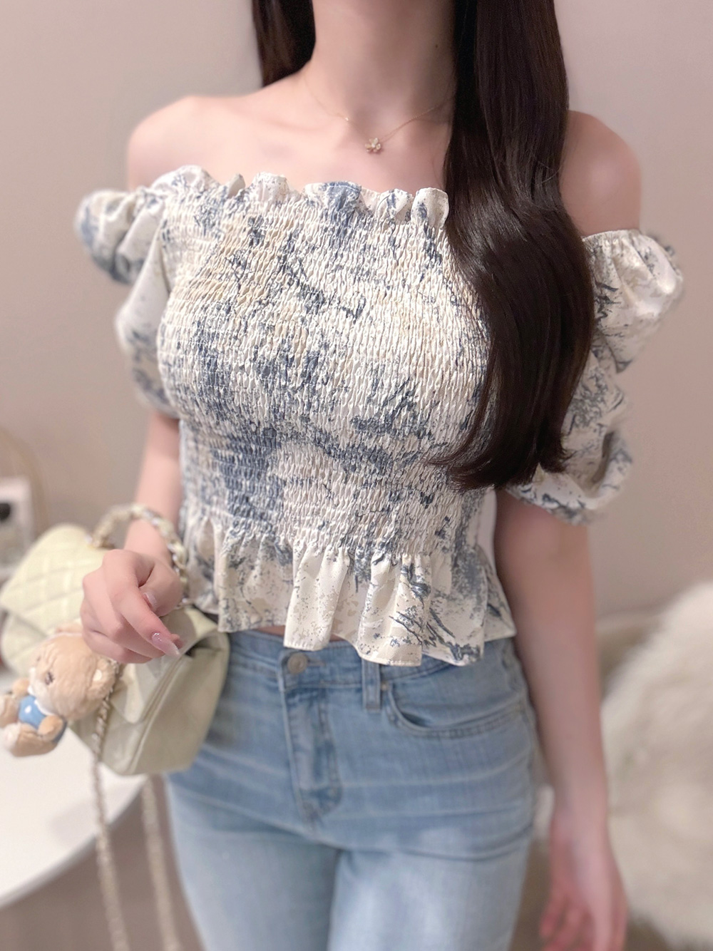 カラースモークブラウス | 詳細画像7