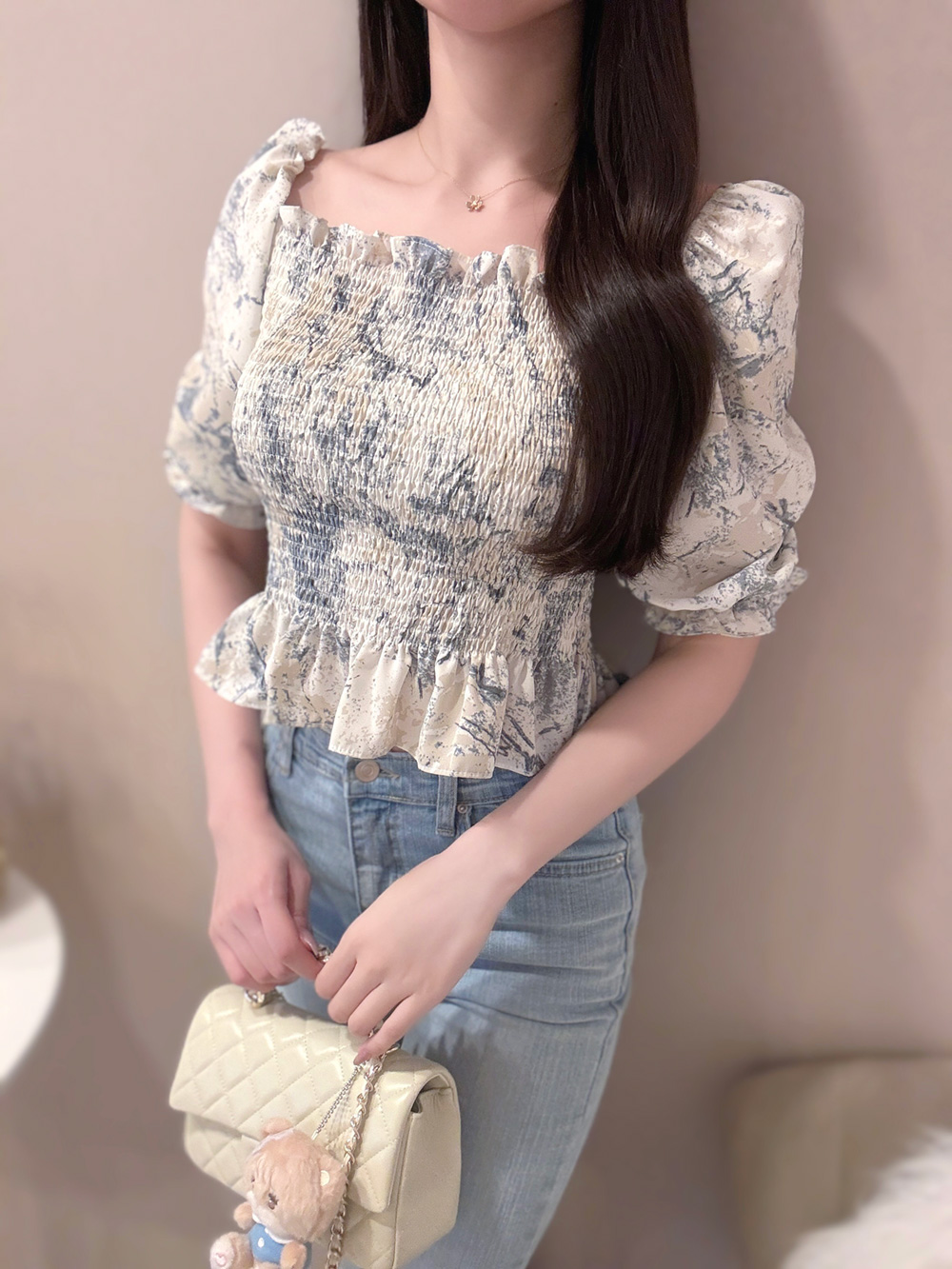 カラースモークブラウス | 詳細画像9