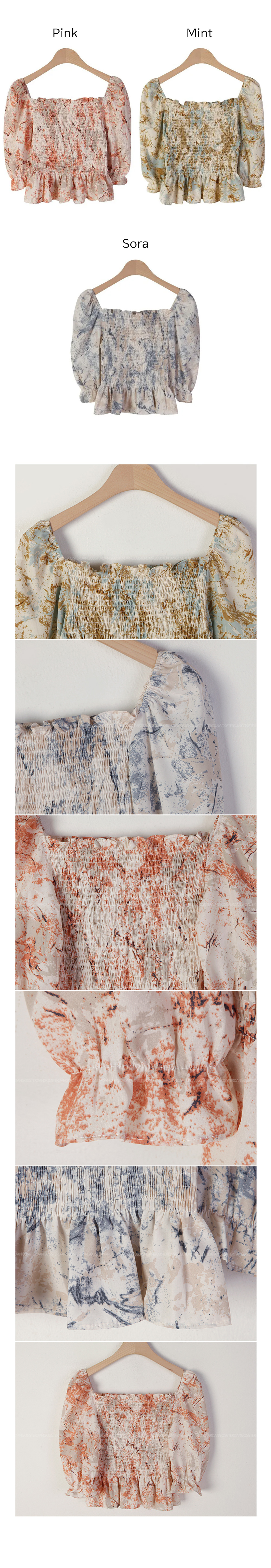 カラースモークブラウス | 詳細画像13