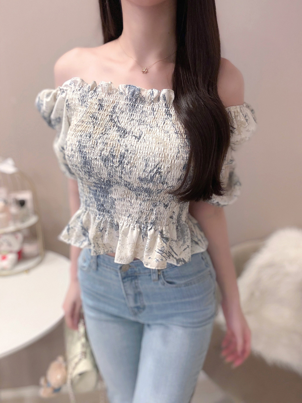 ハイウエストフレアデニムパンツ | 詳細画像9