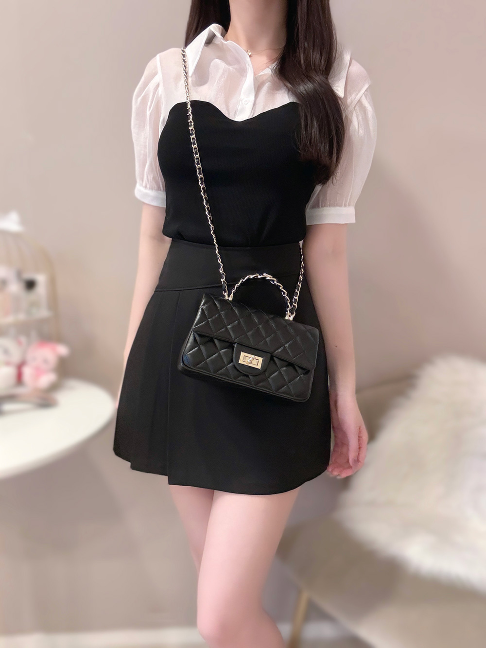 サイドプリーツミニスカート | 詳細画像4