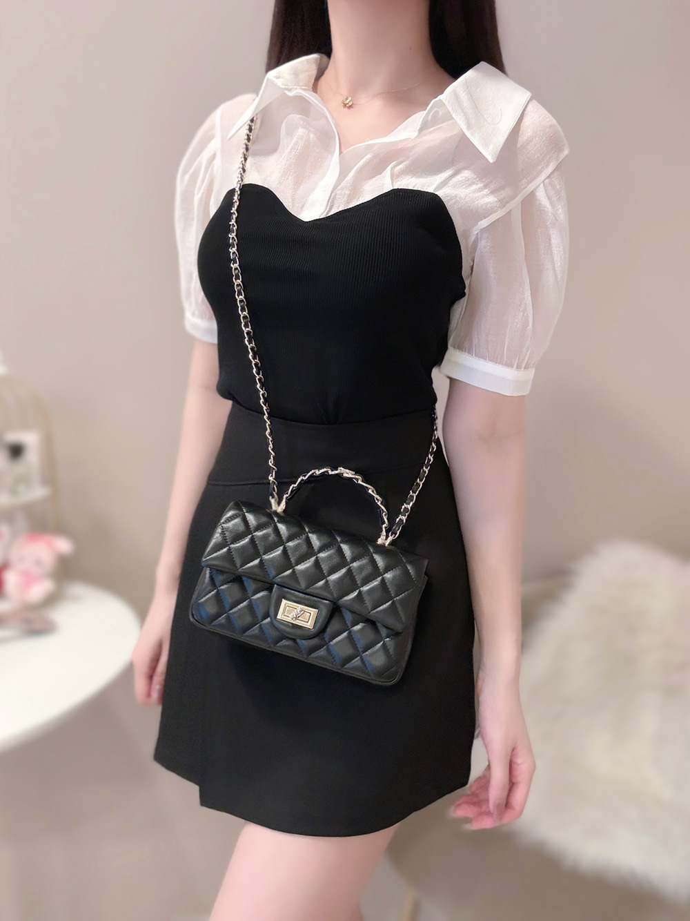 サイドプリーツミニスカート | 詳細画像5