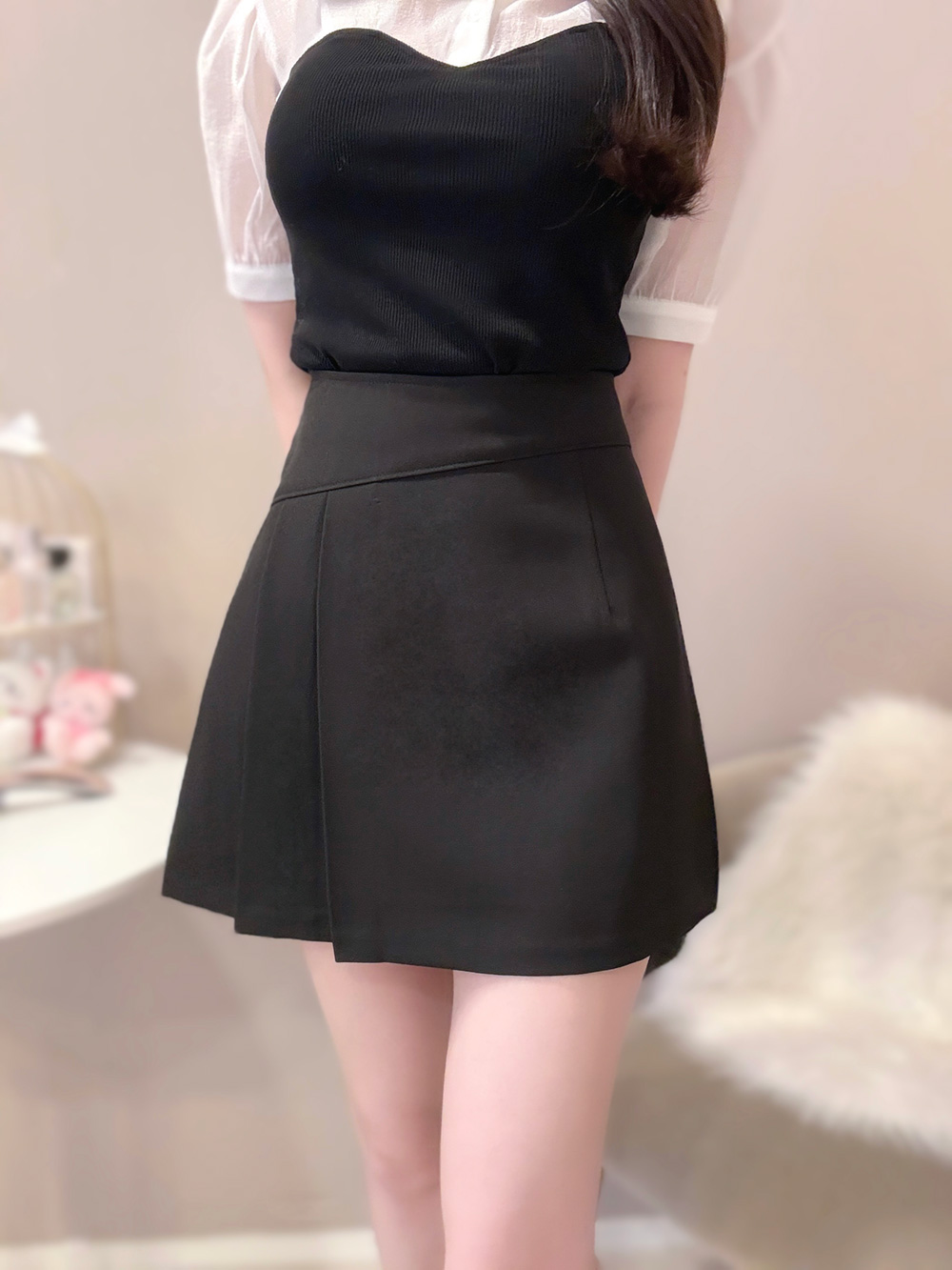 サイドプリーツミニスカート | 詳細画像10