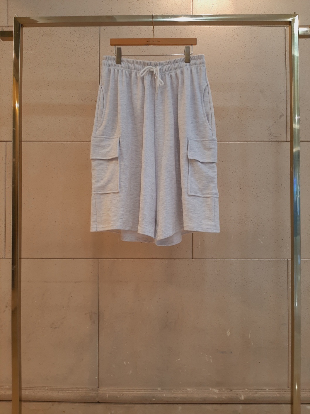 ウエストゴムカーゴバミューダワイドトレーニングショートパンツ | 詳細画像10