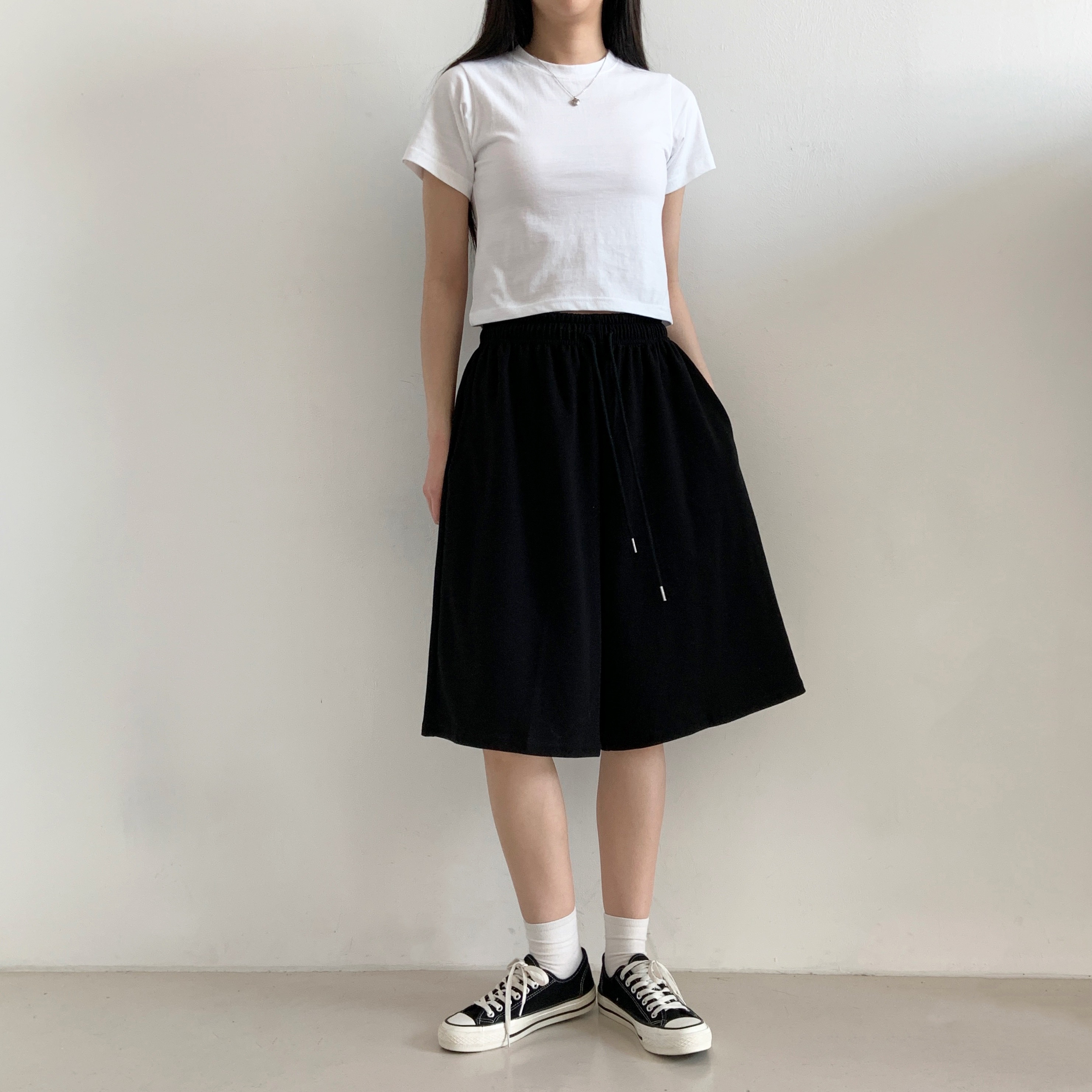 ウエストゴムバミューダトレーニングショートパンツ | 詳細画像5