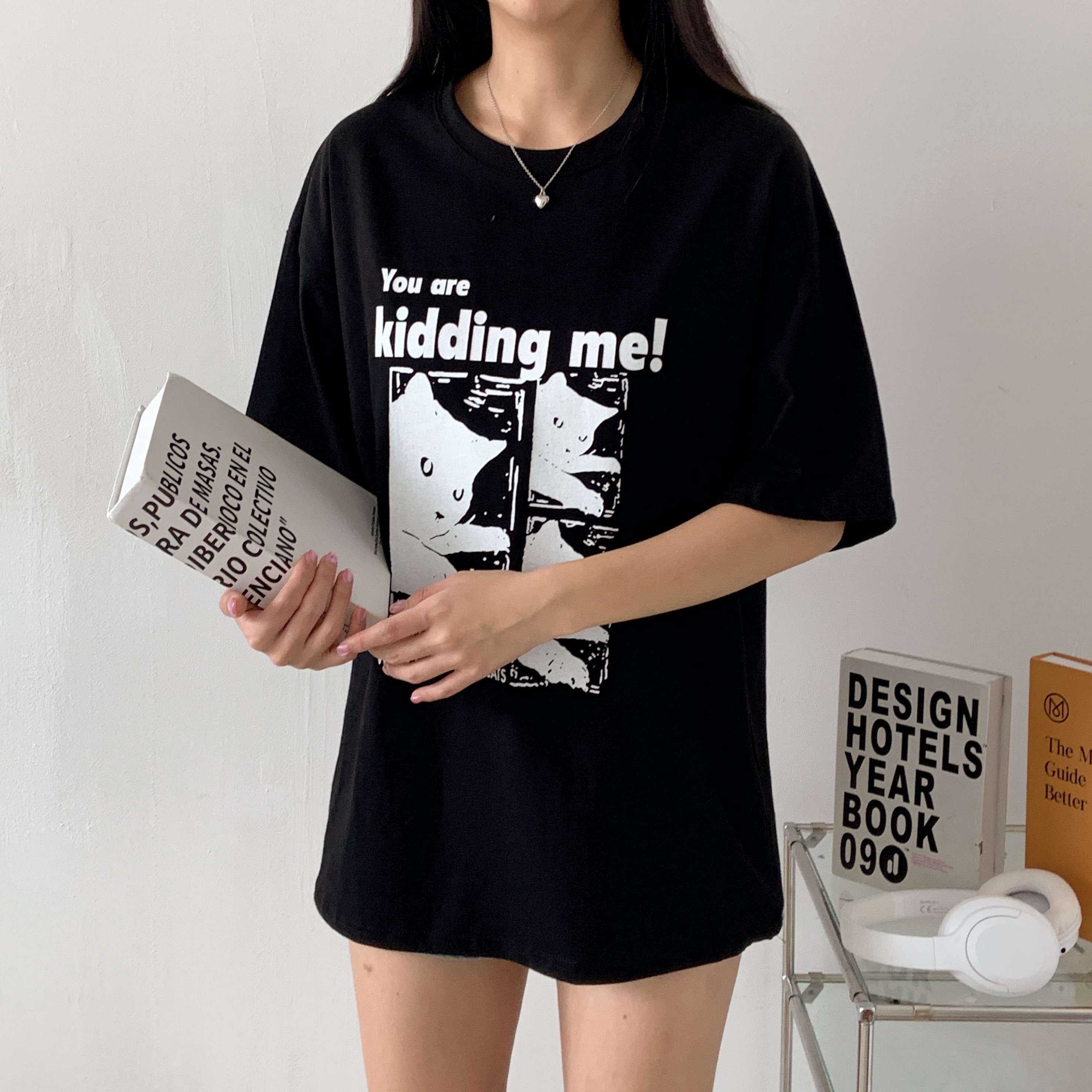 ボクシー半袖両面プリントTシャツ | 詳細画像6